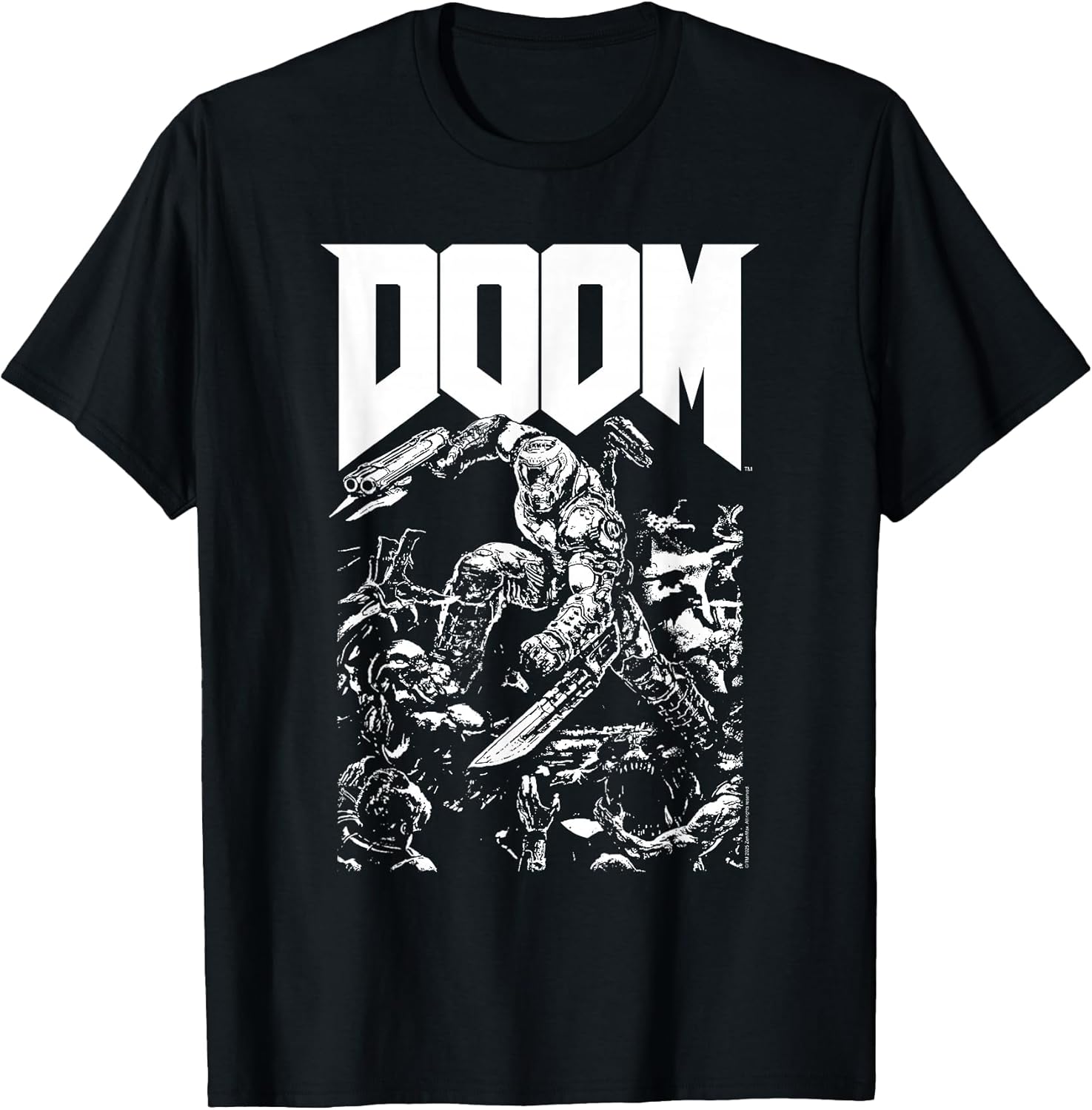 Baron Pixelated Character with Logo Video Game T-Shirt