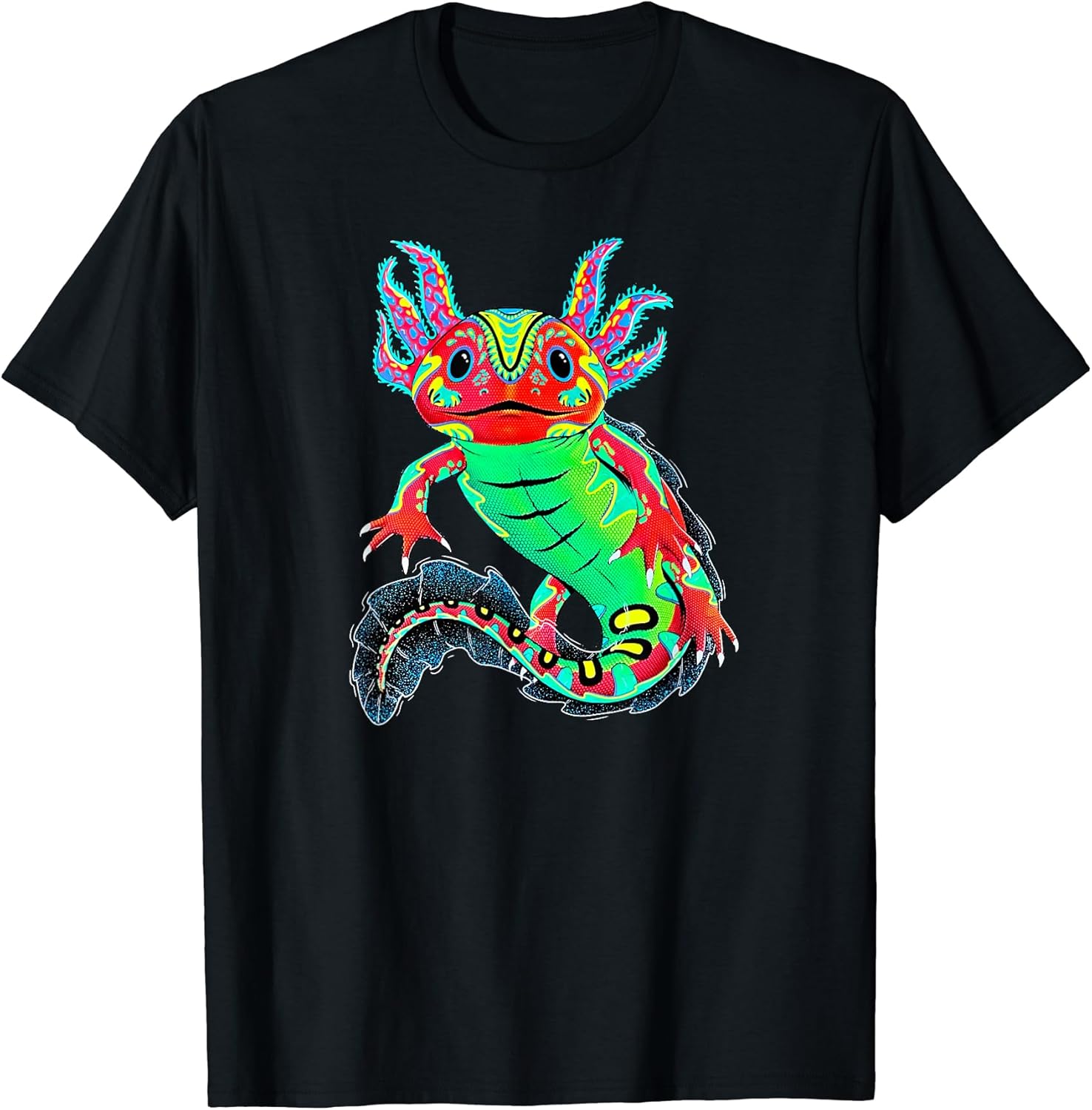 Pop Art Axolotl Mexican Fish Amphibian Axolotls Lover Gifts T-Shirt