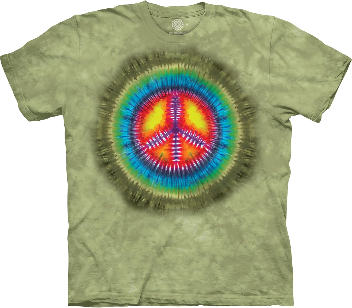 Unisex-Adult Peace Tie Dye