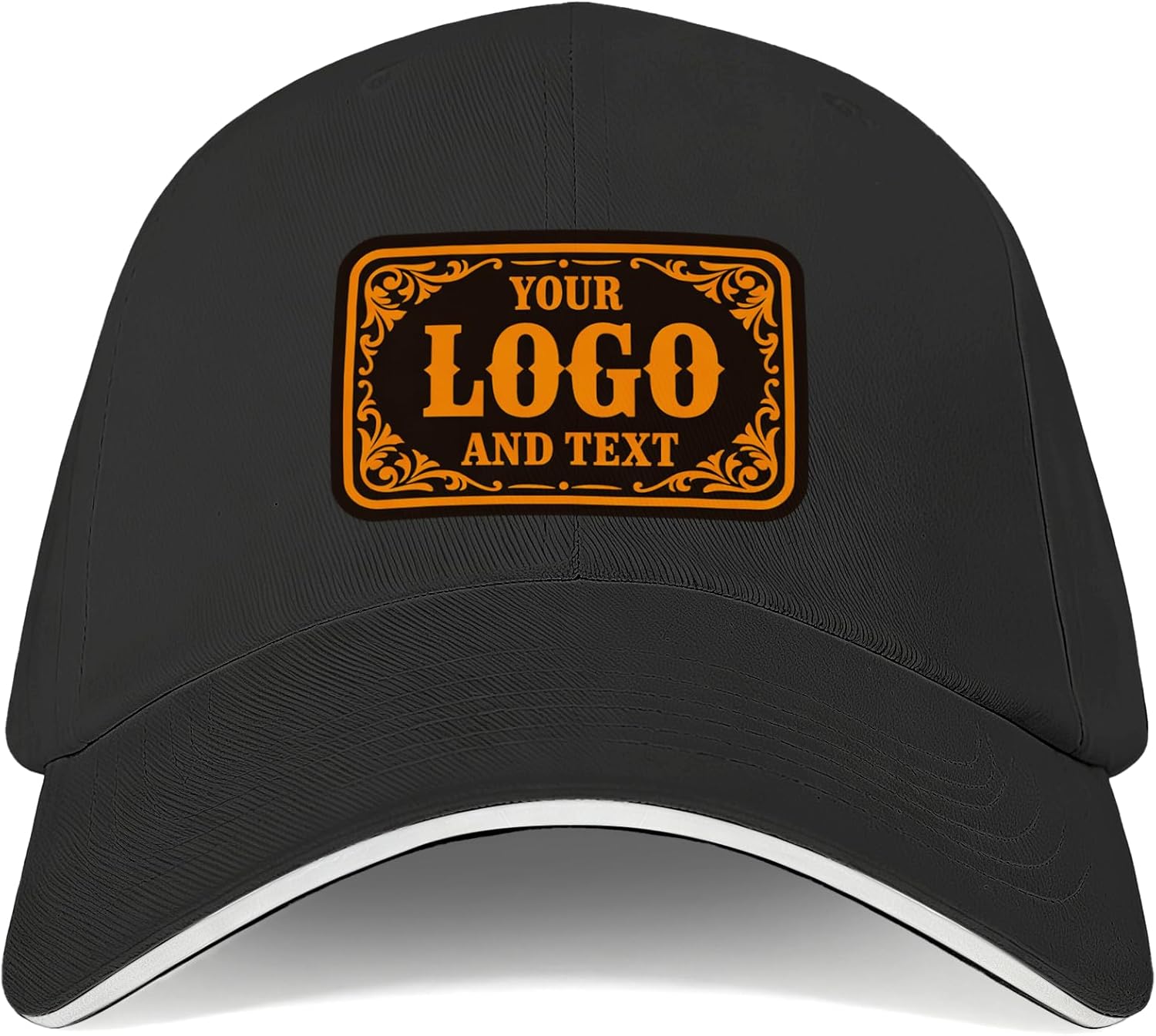 Custom Baseball Caps for Men Women, Adjustable Snapback Trucker Hat, Personalized Text & Image Design Your Own Cap for Gifts
