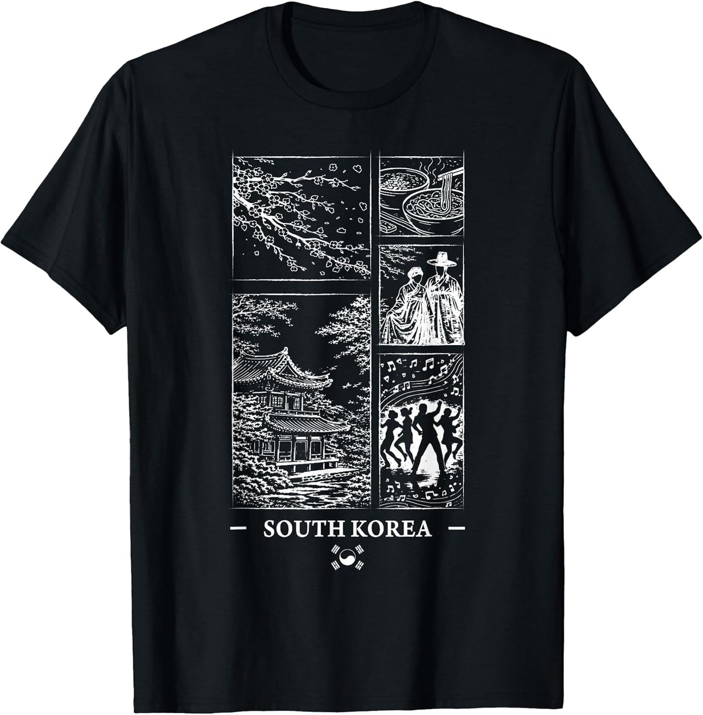 Minimal South Korea Culture Tourist Souvenir