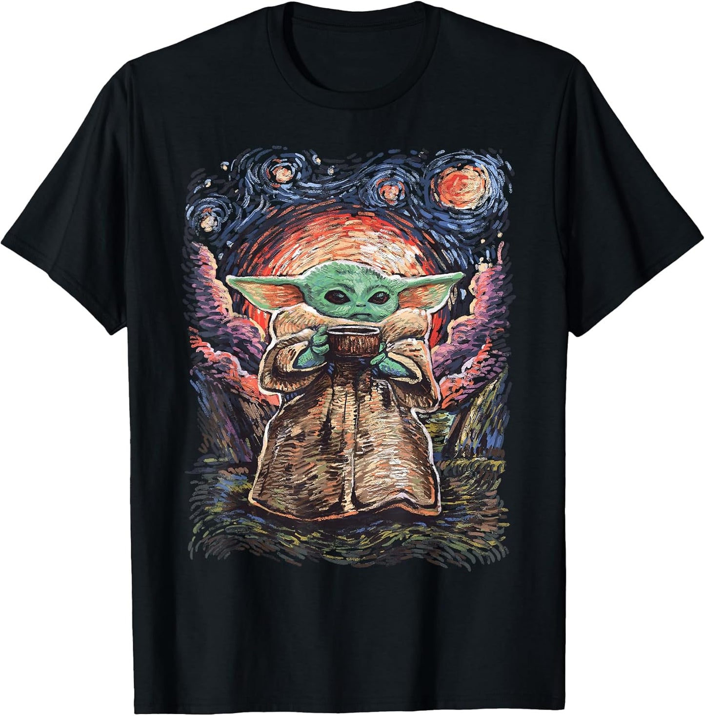 The Child Starry Night T-Shirt
