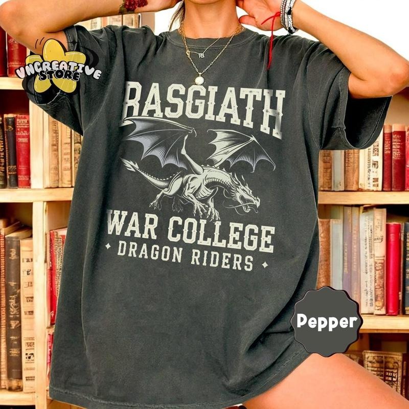 Basgiath War College Shirt, Fourth Wing Shirt, Dragon Rider Shirt, Rebecca Yoros, Fourth Wing, Violet Sorrengail,Bookish Gift