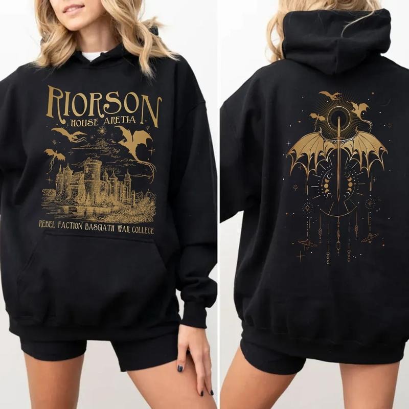 Basgiath War College, Violet Sorrengail, Fourth Wing Shirt, Iron Flame Shirt, Dragon Rider Bookish,Xaden Riorson House Shirt Sweater Pullover Tee