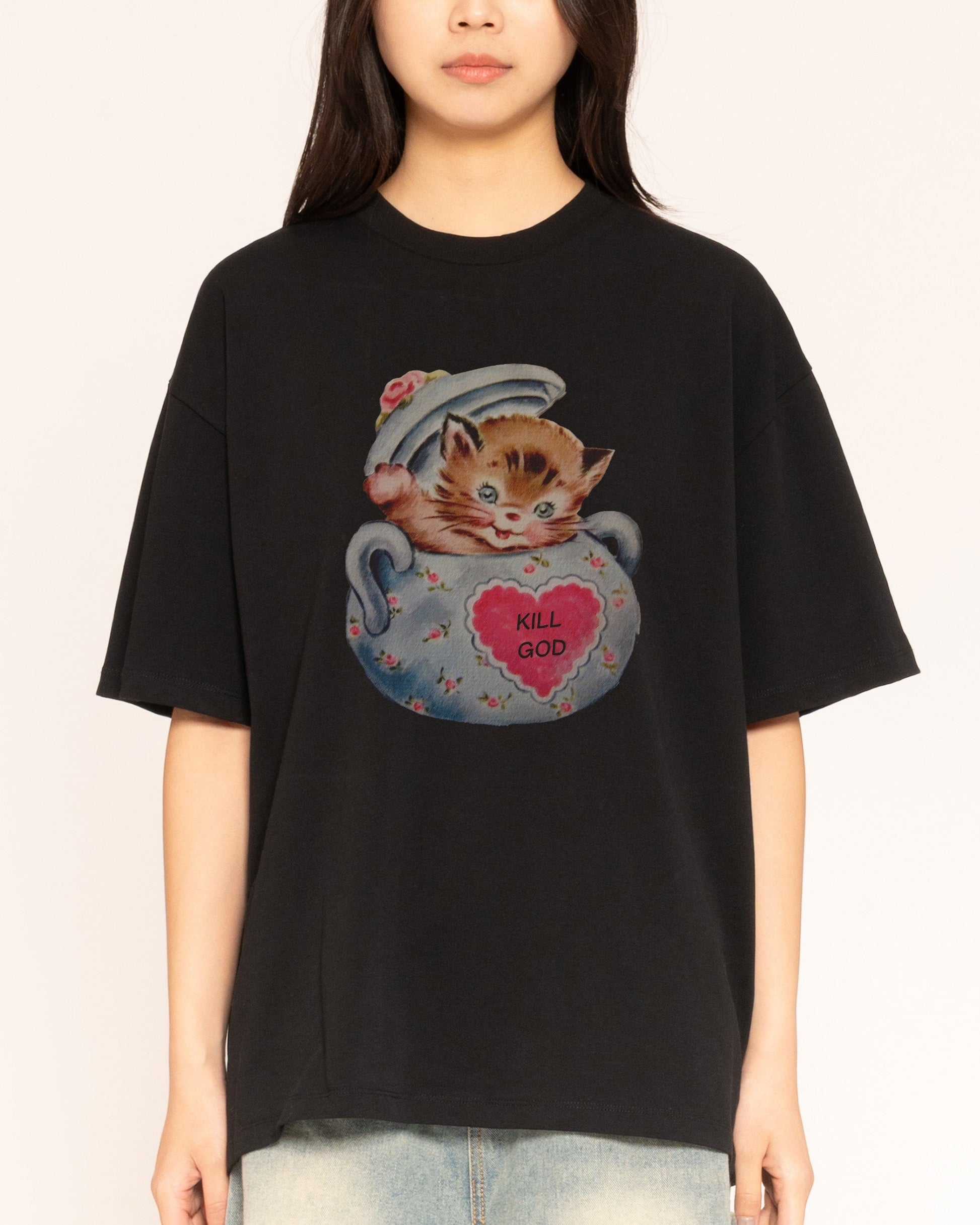 Kill God Oversized Tee