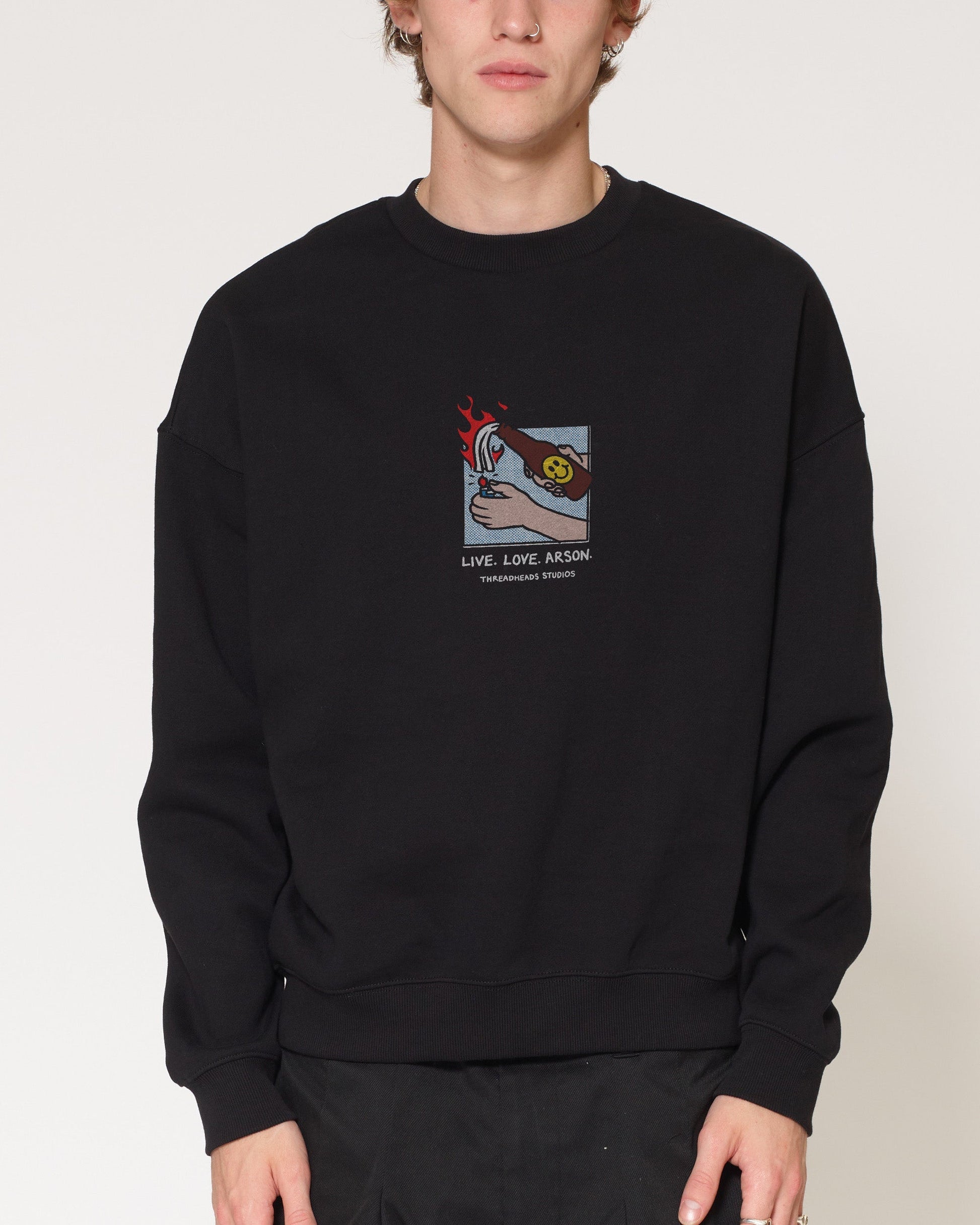 Live. Love. Arson Sweatshirt