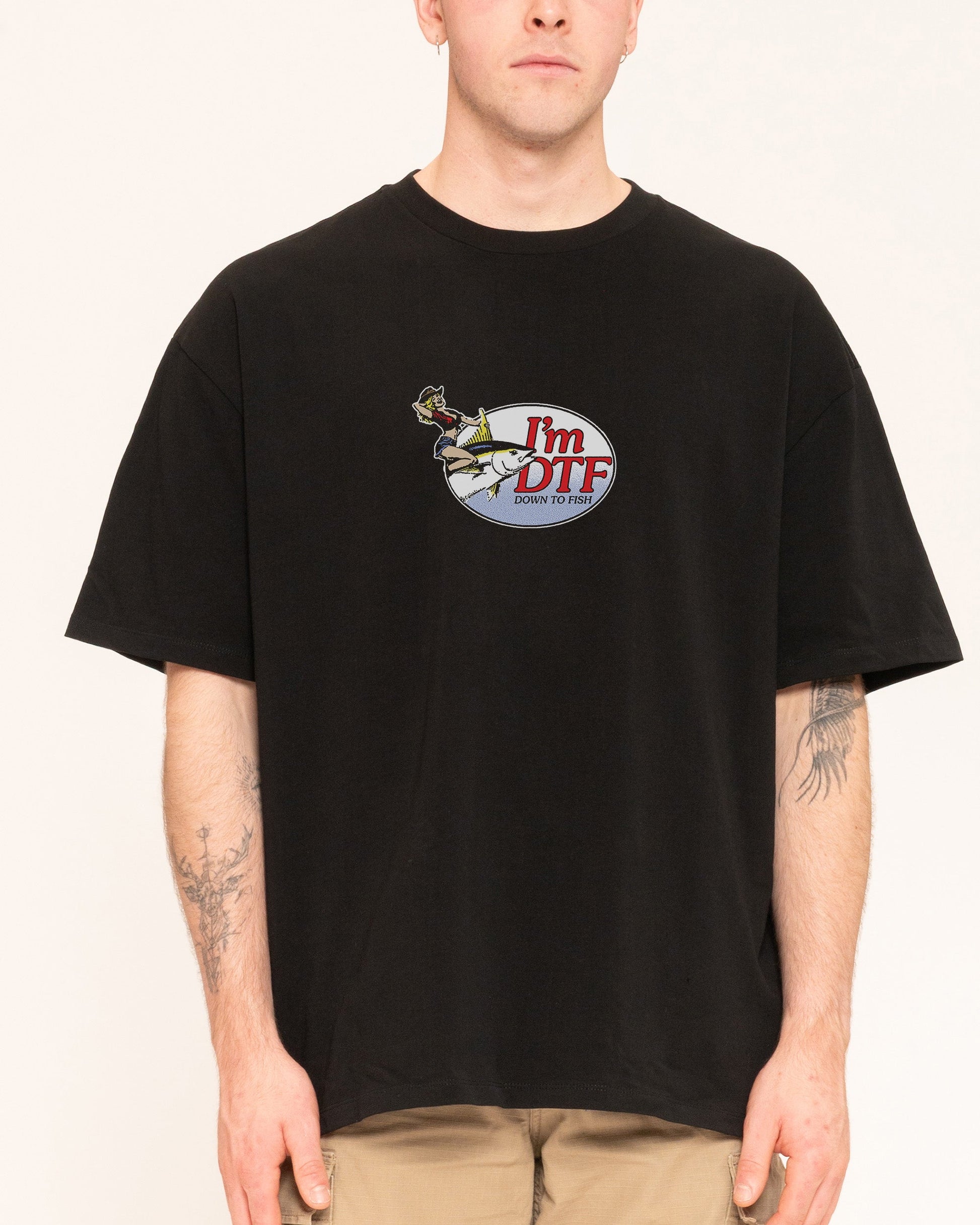 I'm DTF! Oversized Tee