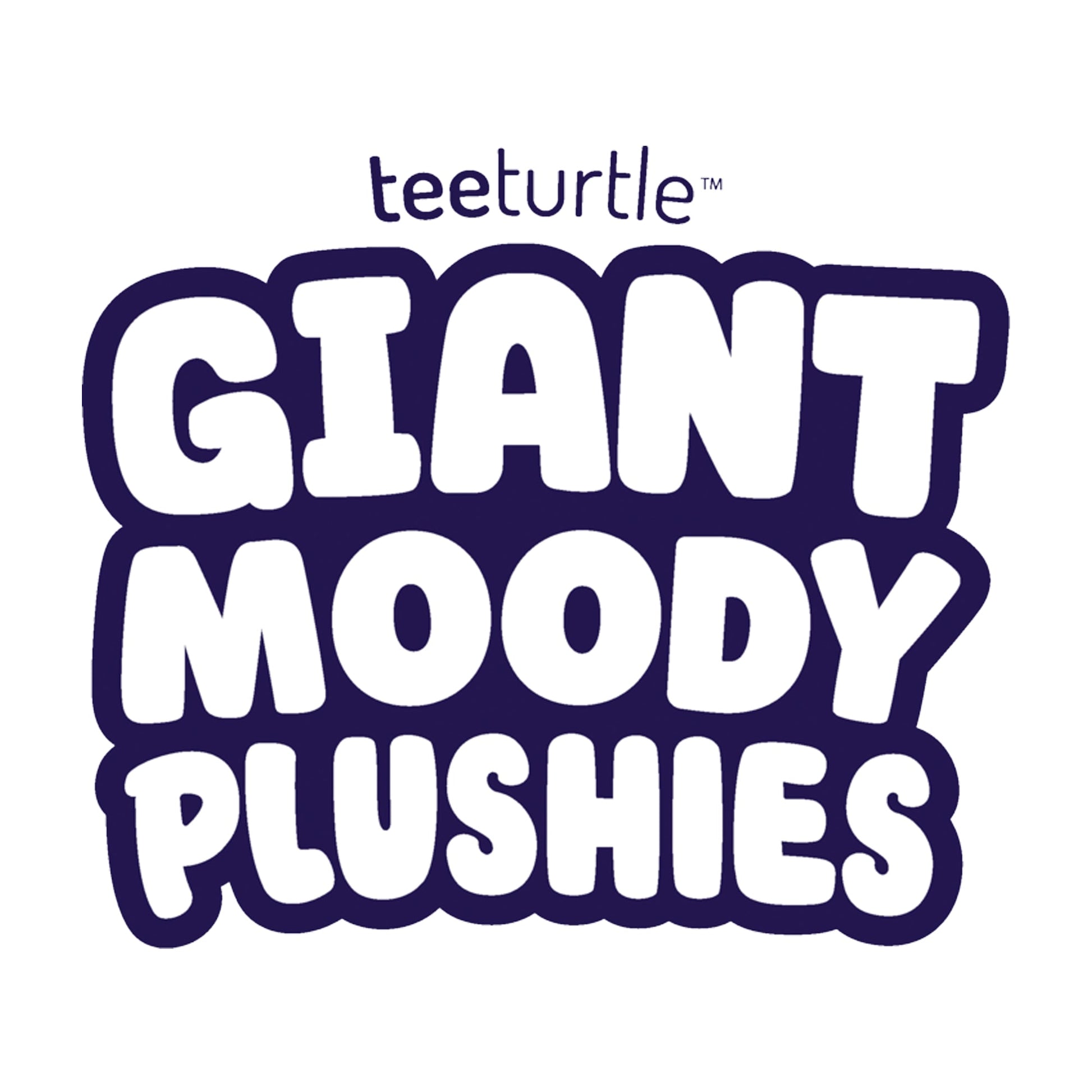 TeeTurtle Giant Moody Turtle Plushie