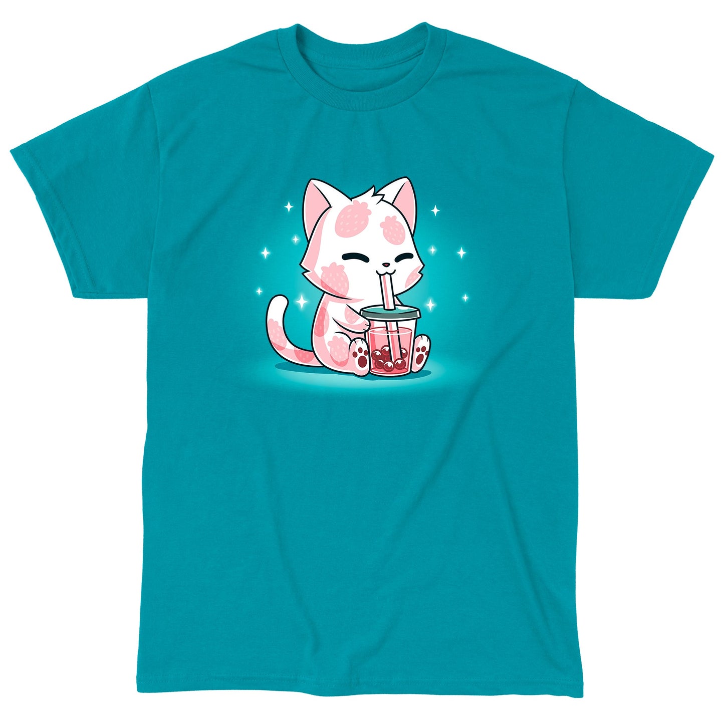 Strawberry Boba Cat