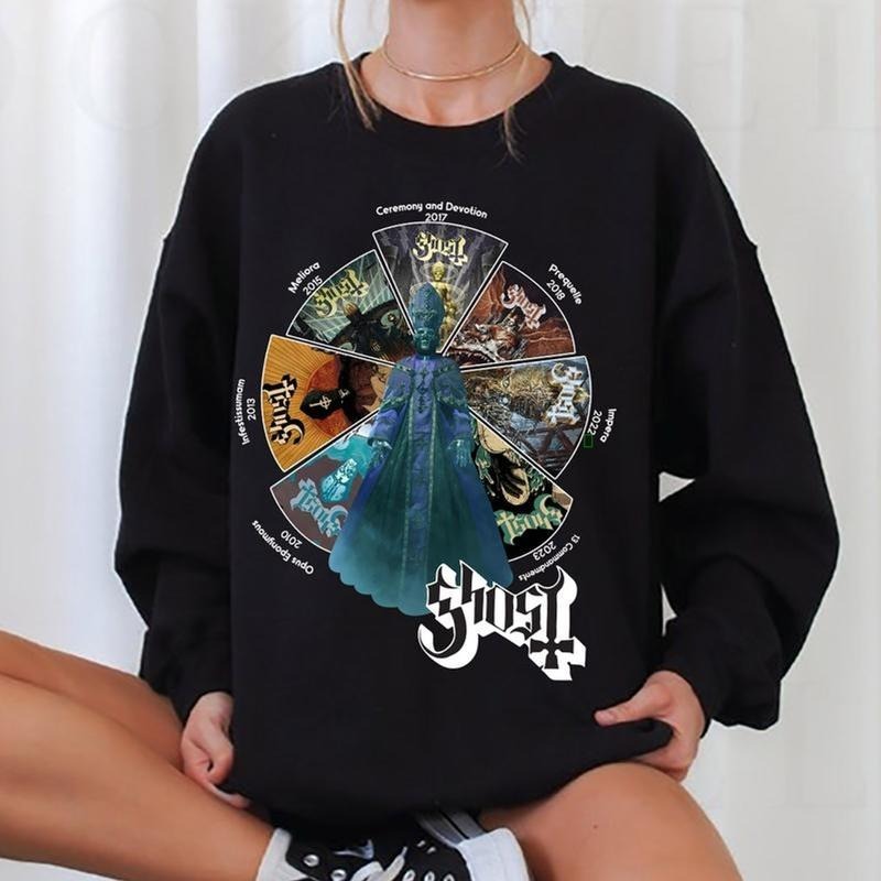 Ghost Albums Ver 2 Sweatshirt, Ghost Band BC Rock Lover TShirt Hoodie C