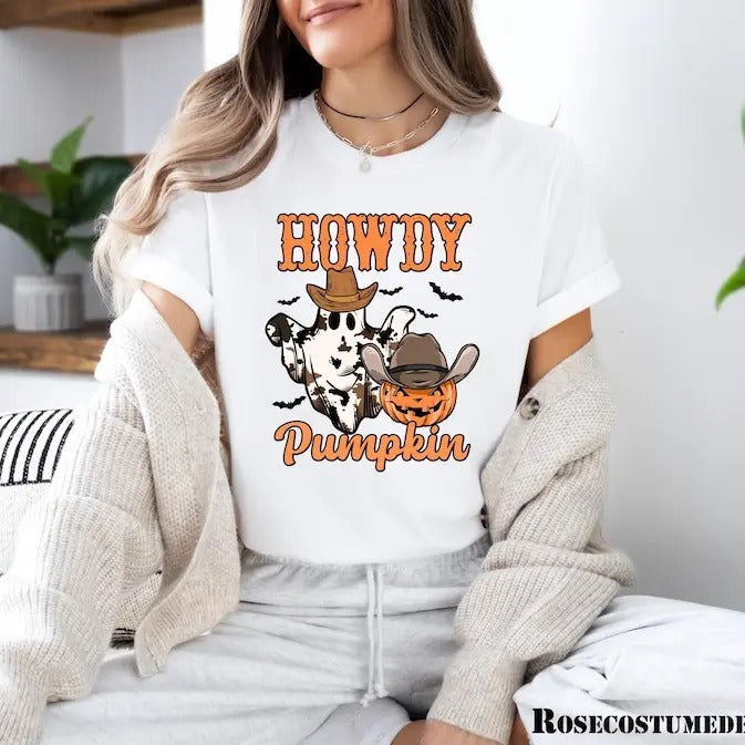 Ghost Shirt Spooky Shirt Halloween T Shirt Cute Halloween Shirt Retro Halloween Shirt For Women Spooky Season Shirt Halloween Lover Gift