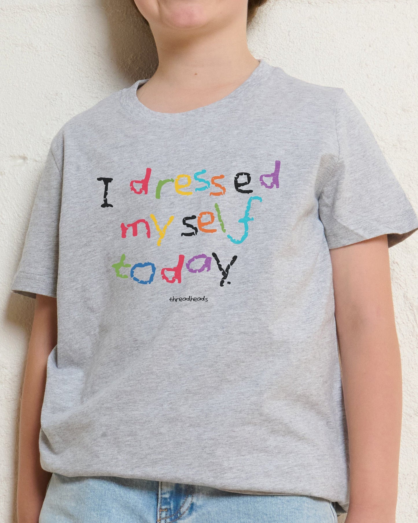 I Dressed Myself Today Kids T-Shirt