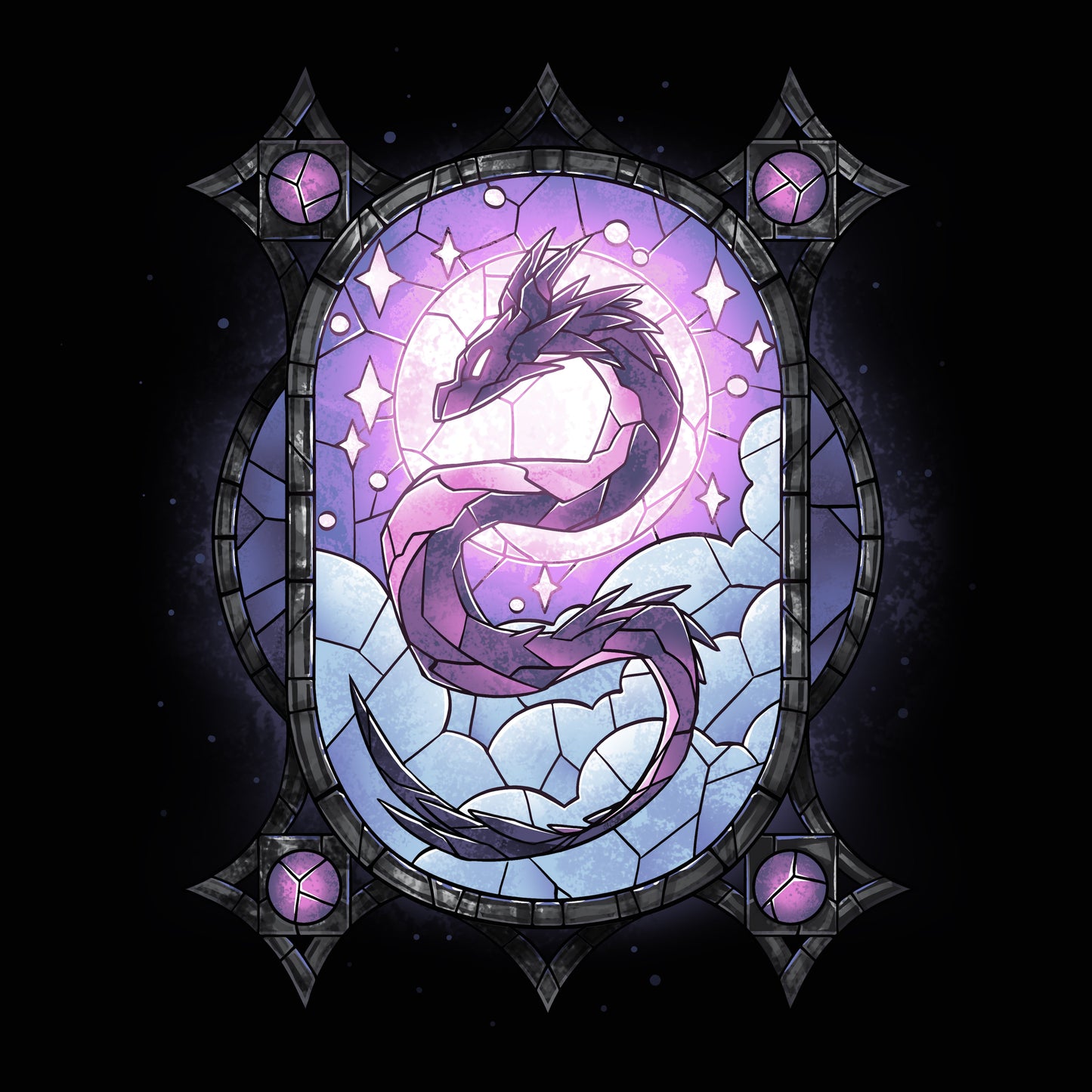 Stained Glass Dragon