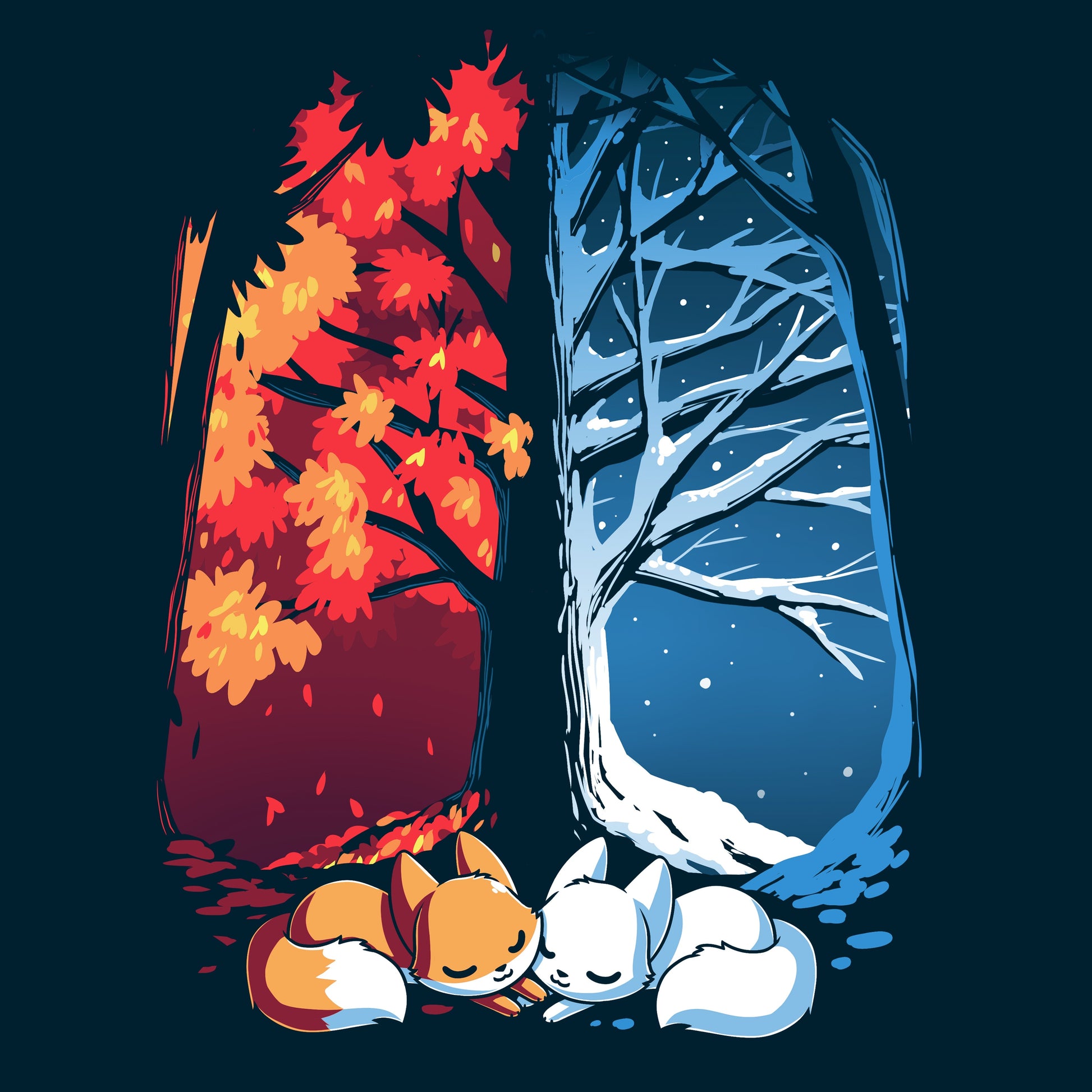 Fall & Winter Foxes