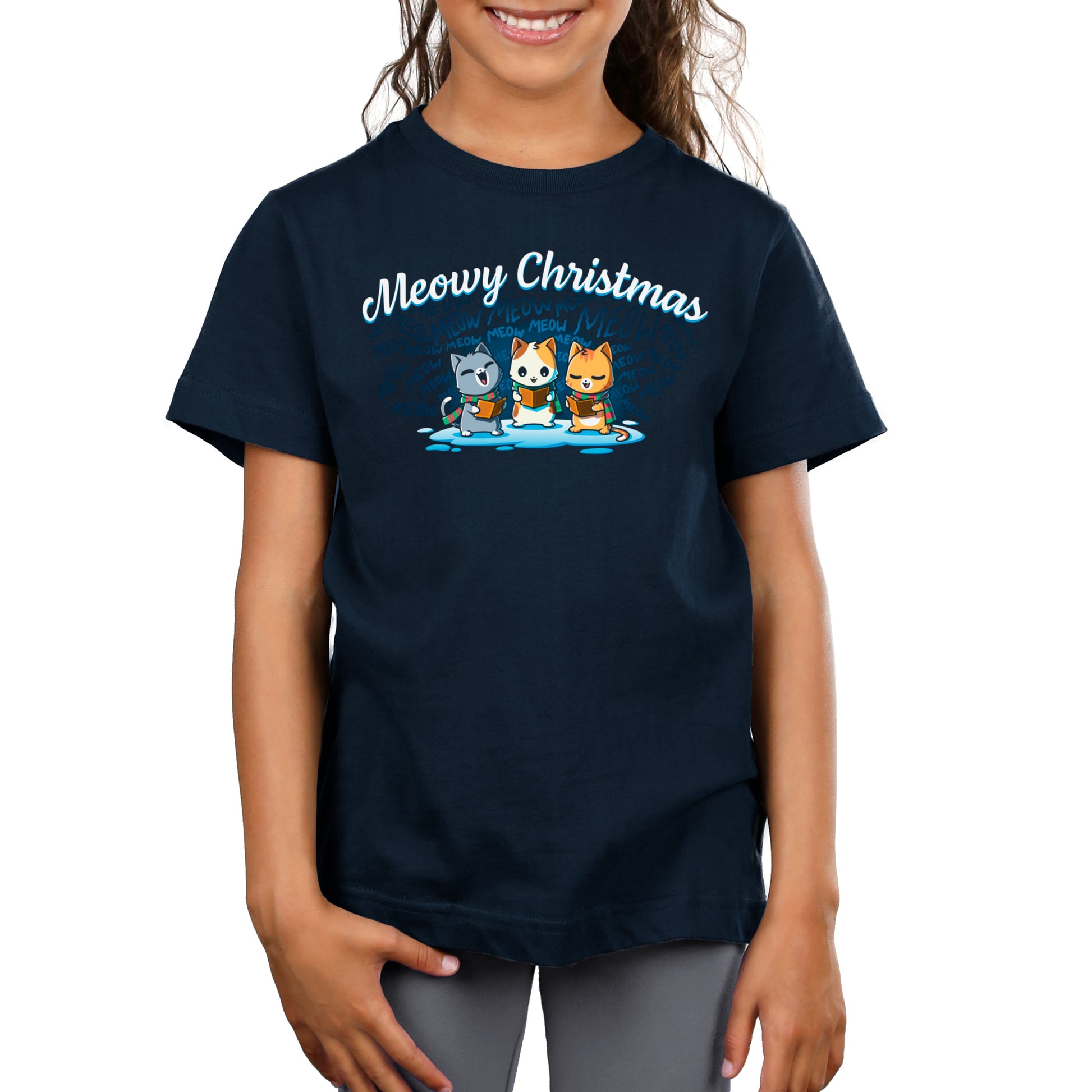 Meowy Christmas Carolers