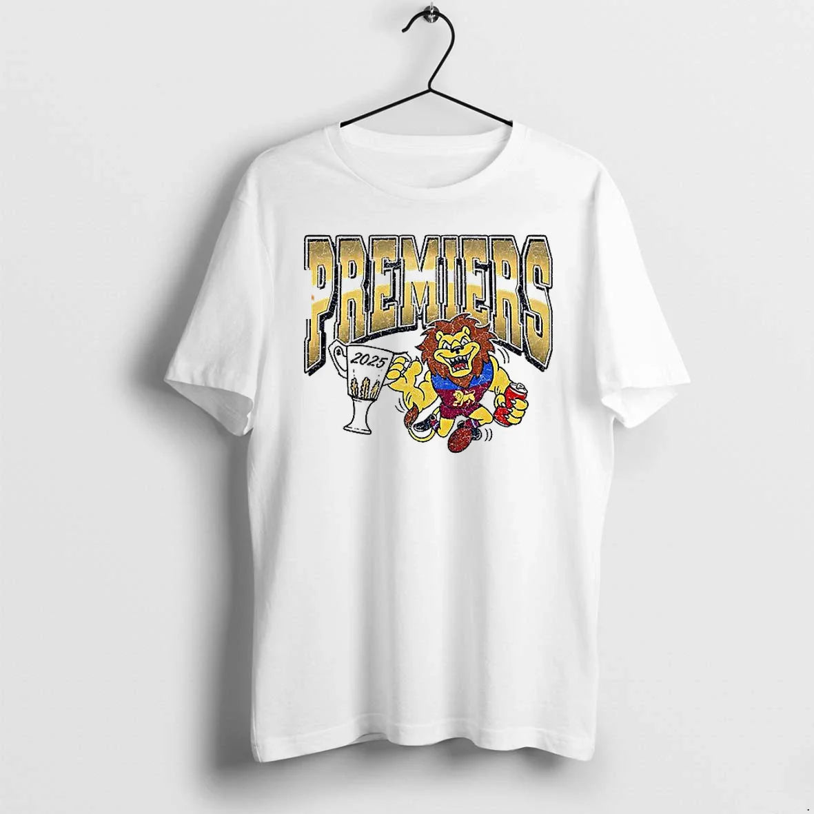 Lions On The Run 2025 Premiers Tshirts Sweater