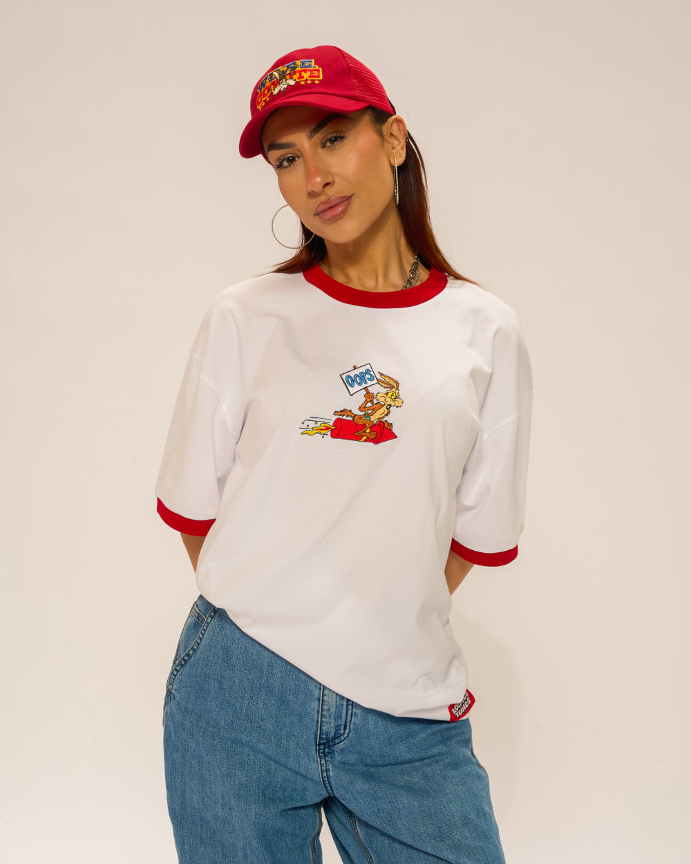 Oops Ringer T-Shirt
