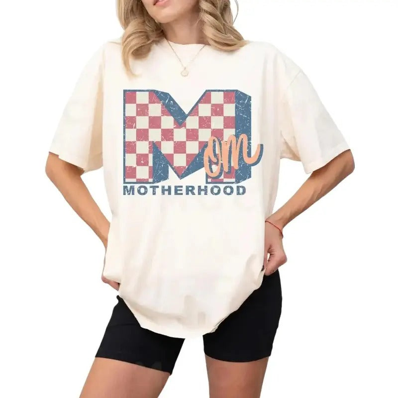 Motherhood MOM Inspired Shirt, mom gift Womenswear Top