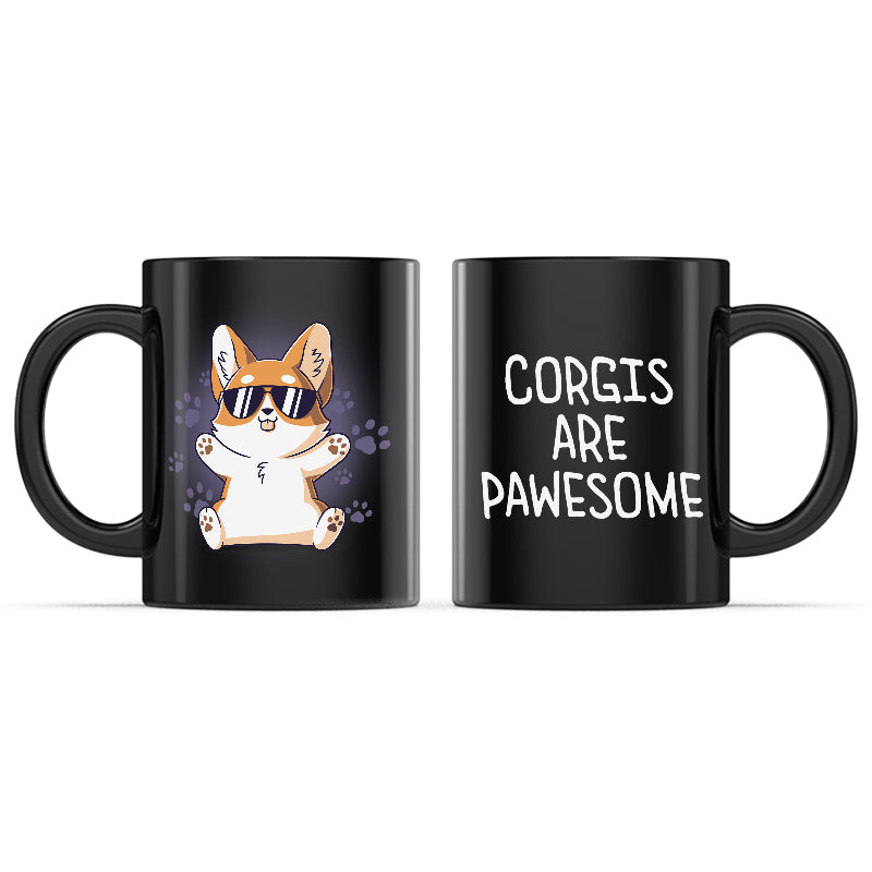 Corgis are Pawesome Mug