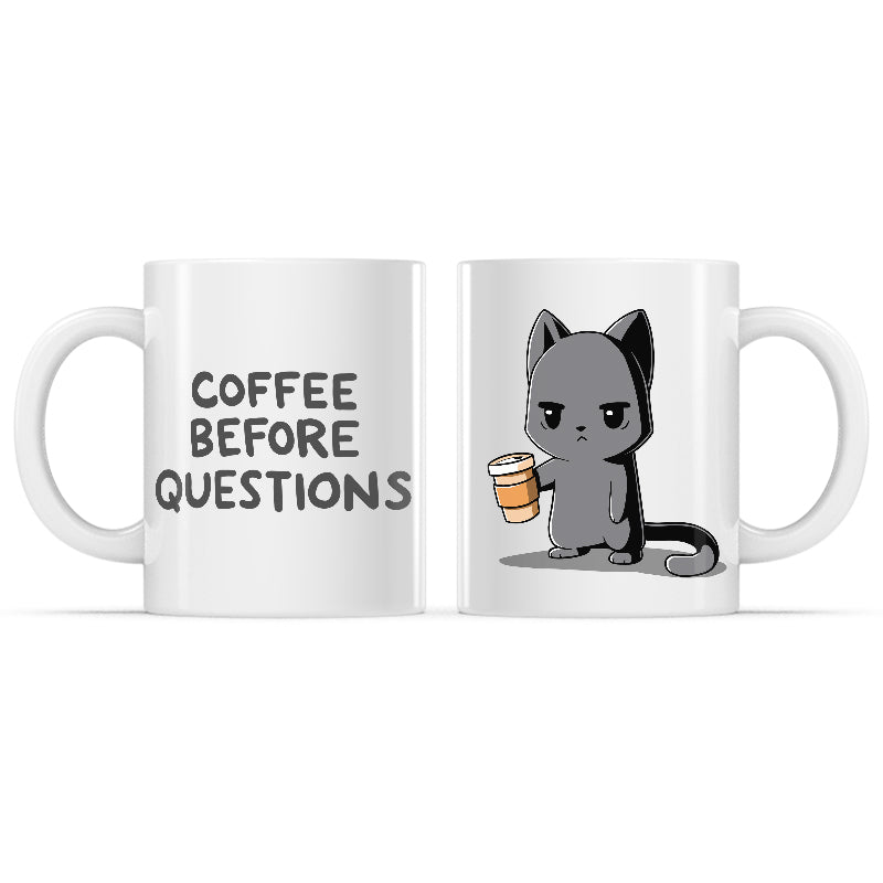 Coffee Before Questions Mug