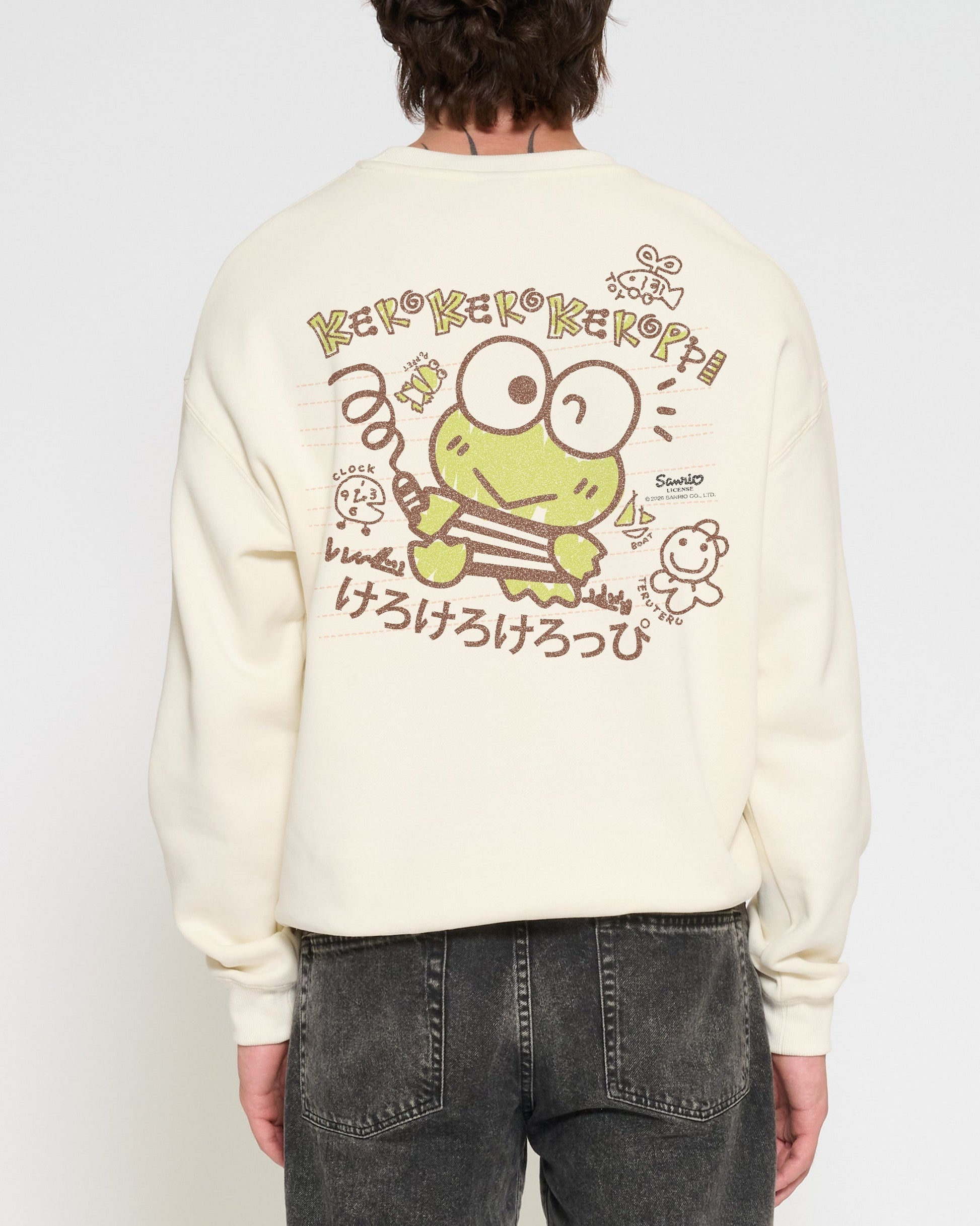 Keroppi Scribble Sweatshirt