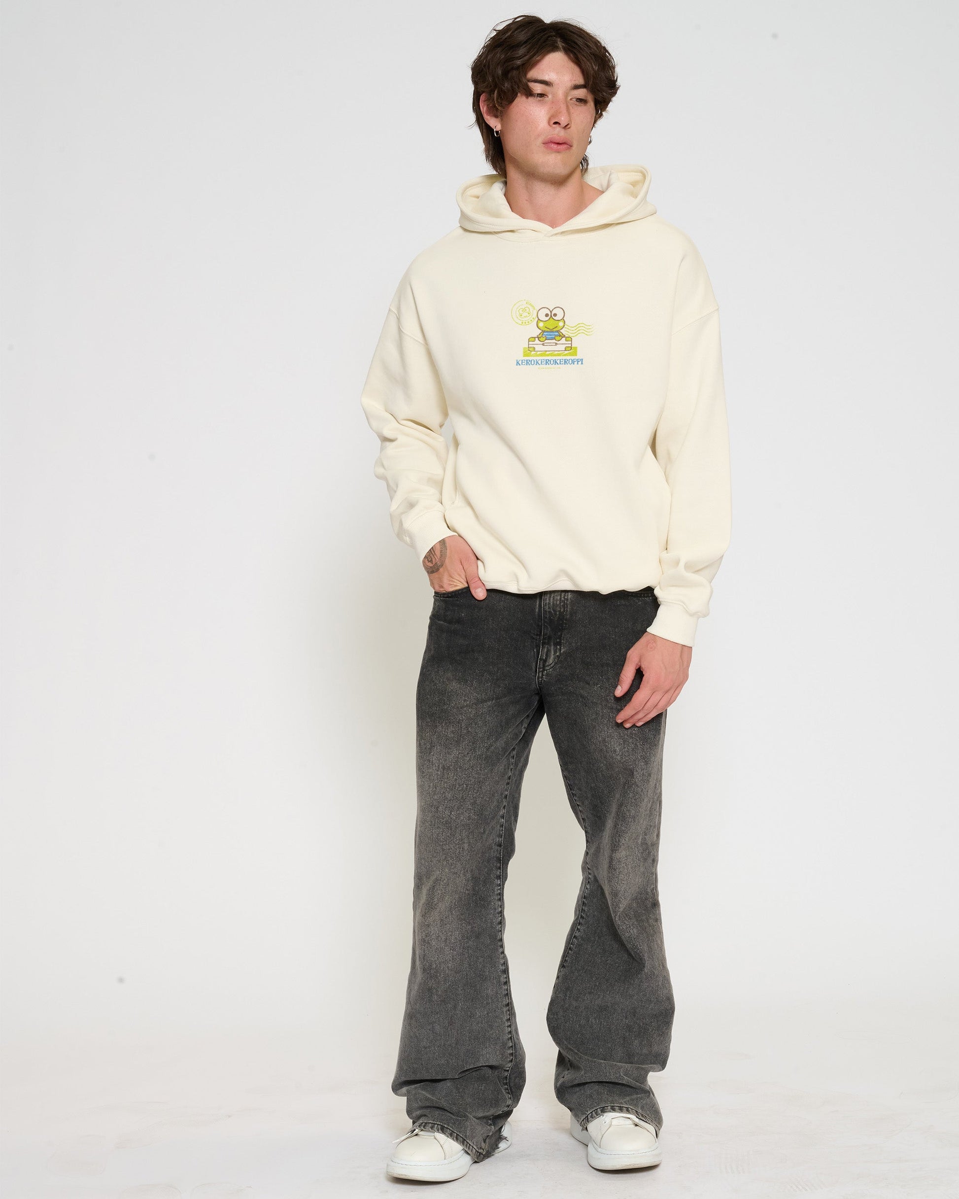 Keroppi Stamp Hoodie
