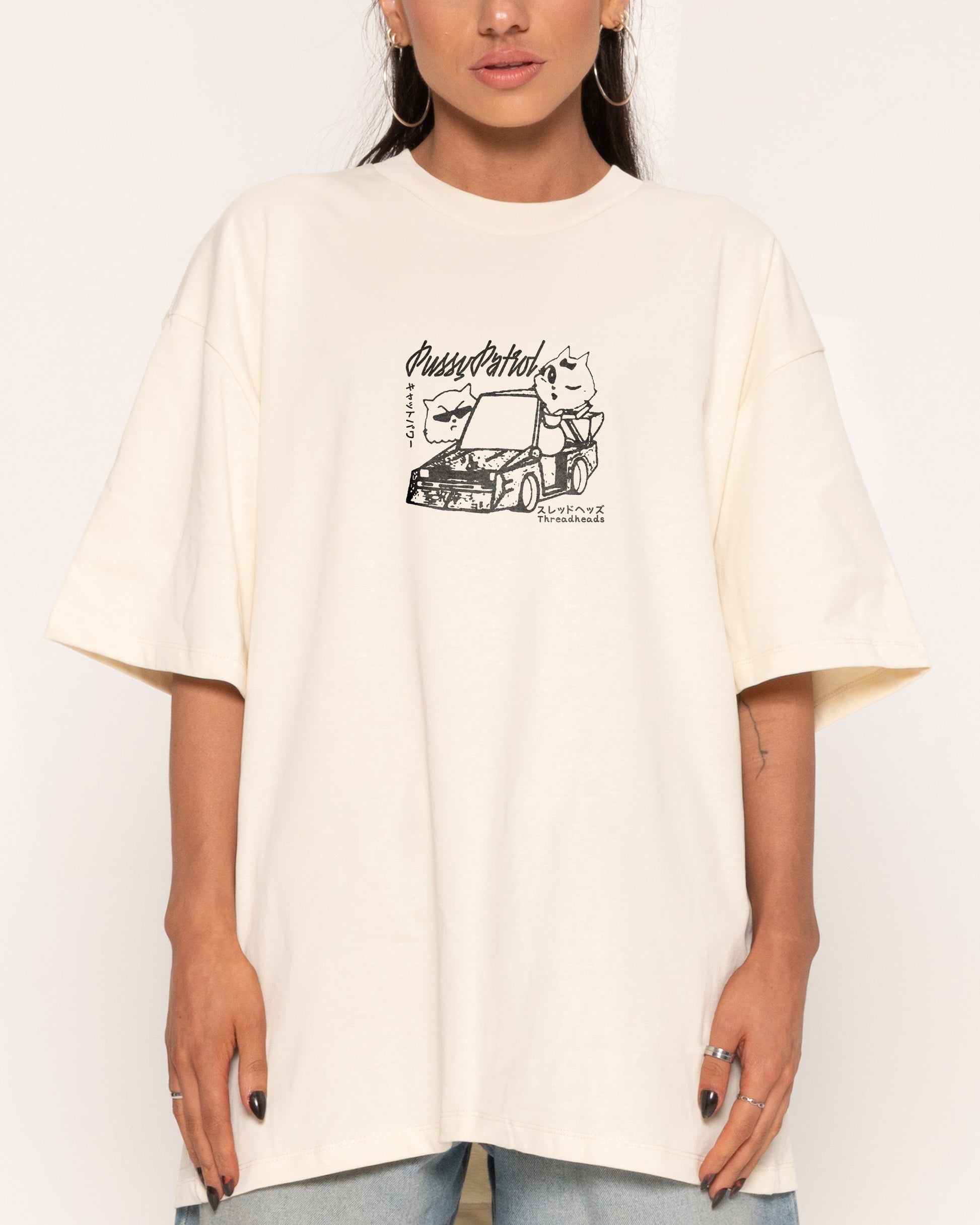 Pussy Patrol Oversized Tee