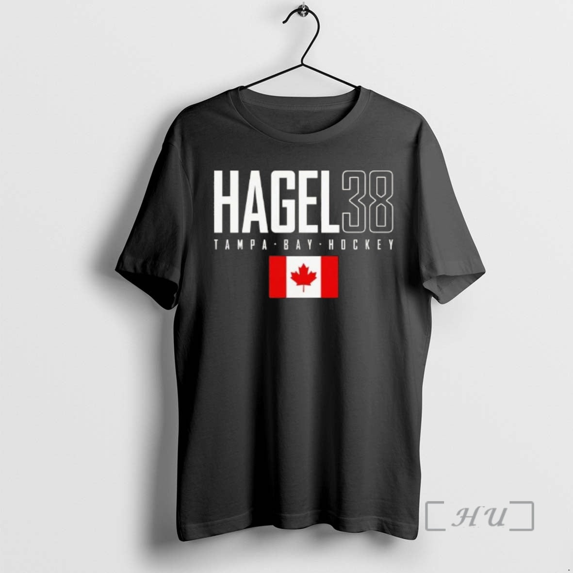 Officials Brandon Hagel 38 Tampa Bay Lightning Canada Flag Elite
