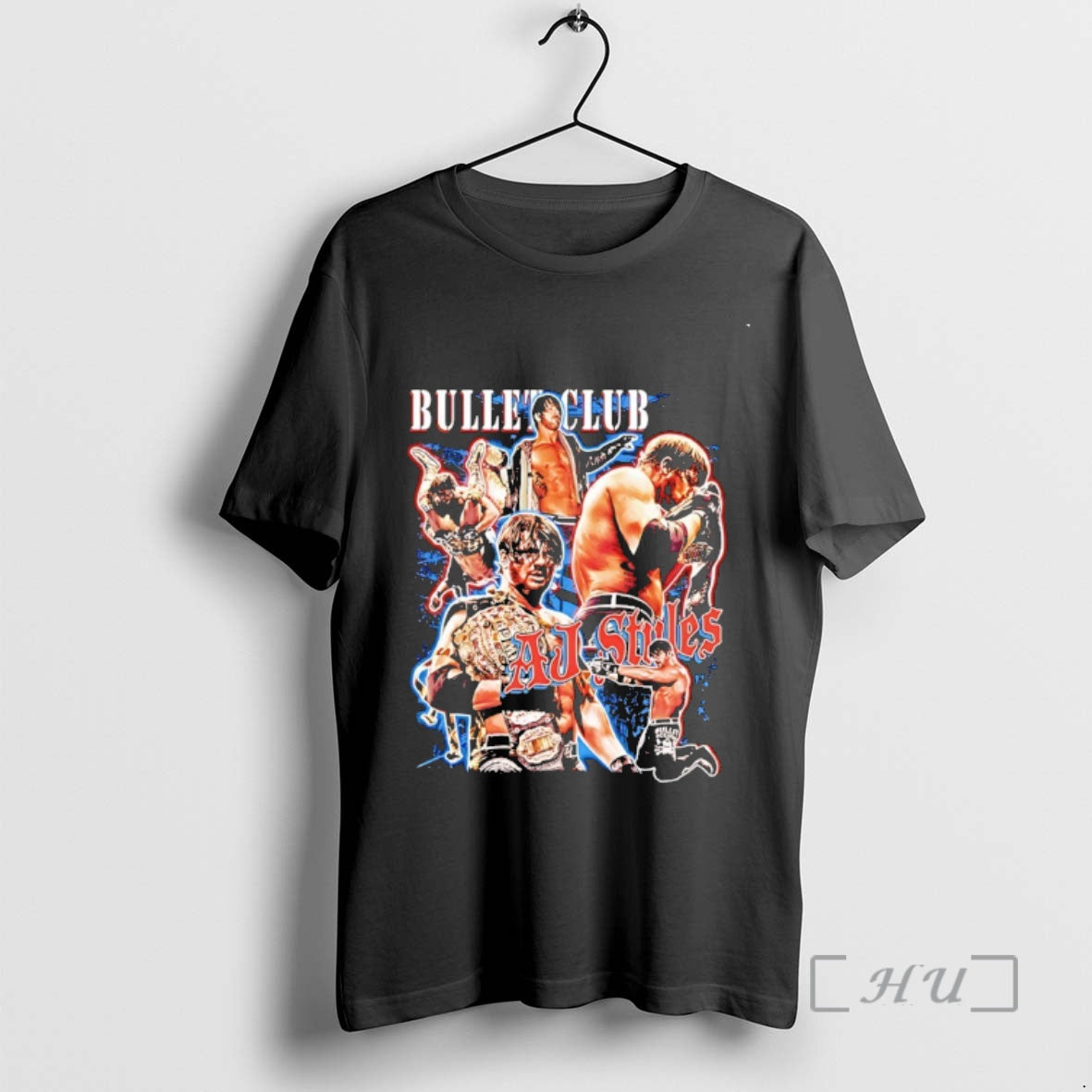 Officials Bullet Club Aj Styles Picture Collage Vintage