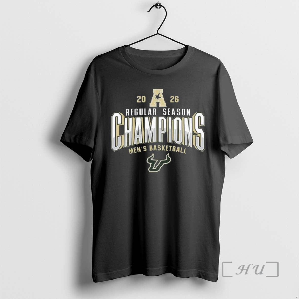 Officials Florida Bulls 2026 Aac Mens Basketball Regular Season Champions Locker Room Premium T Shirts