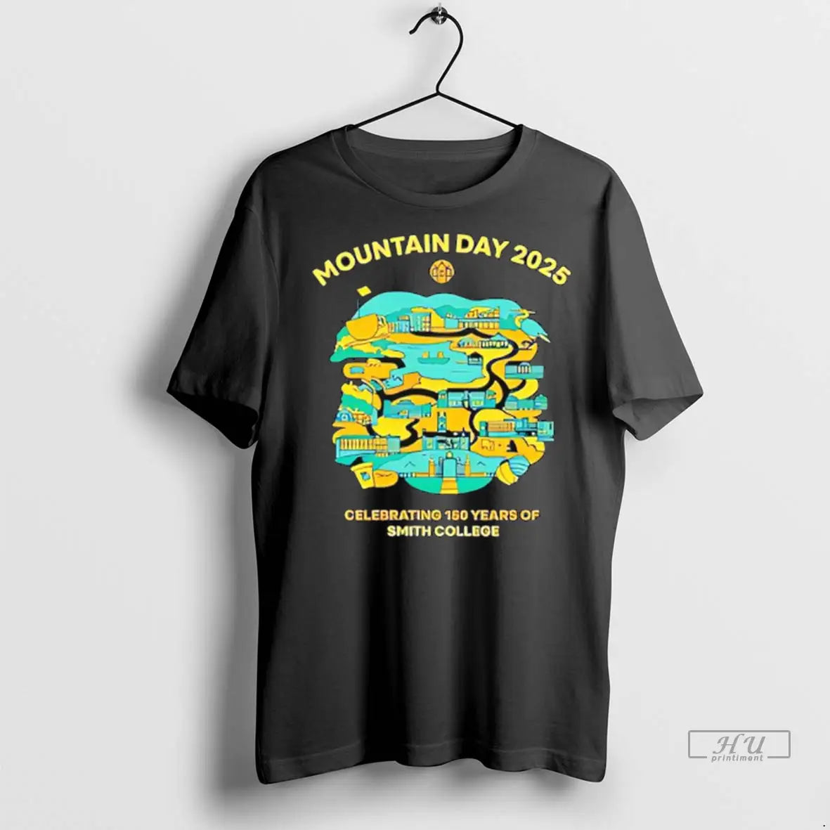 Officials Mountain Day 2025 Celebrating 150 Years Of Smith College Ladies T Shirts