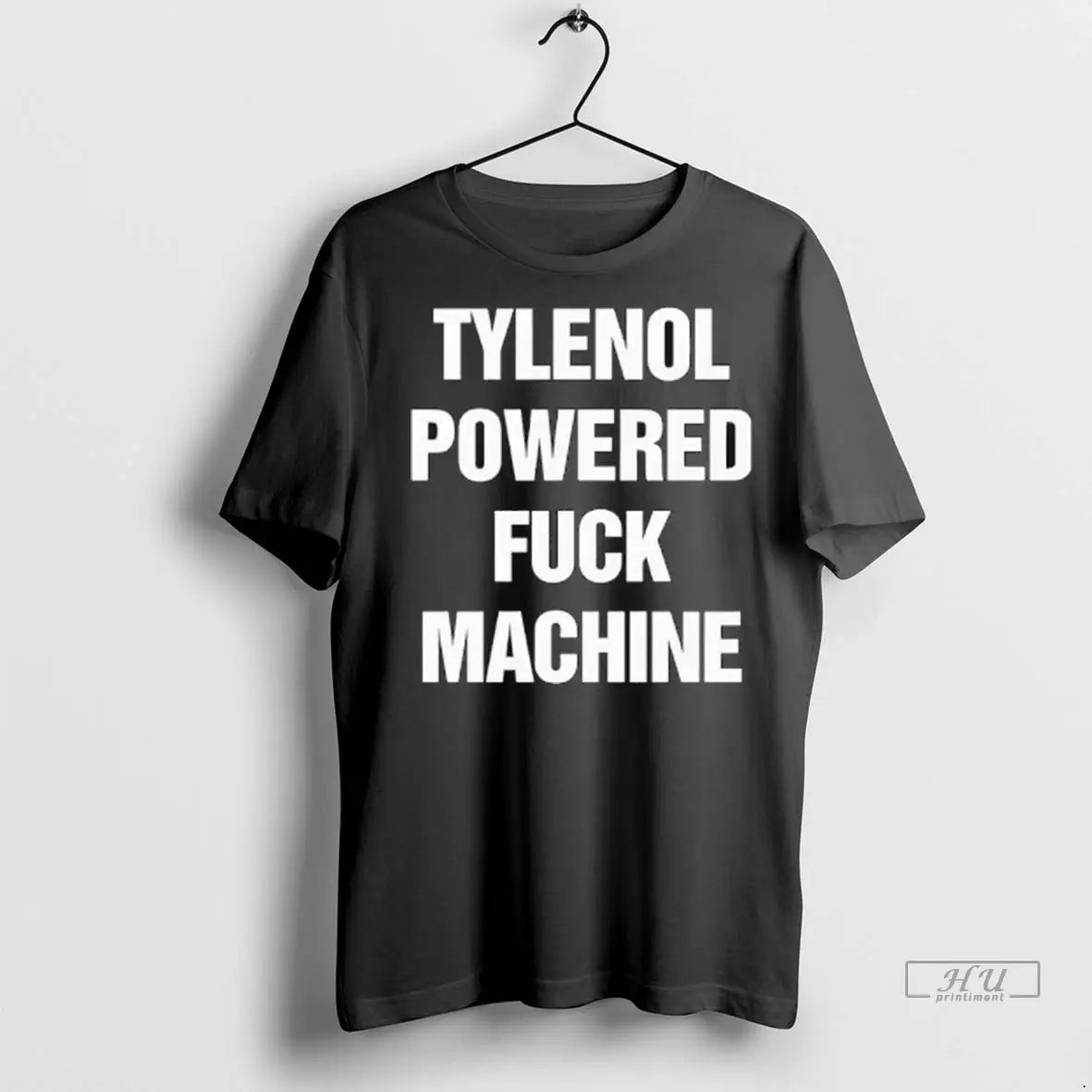 Officials Tylenol Pain Relief Powered Fuck Machine Ladies T Shirts