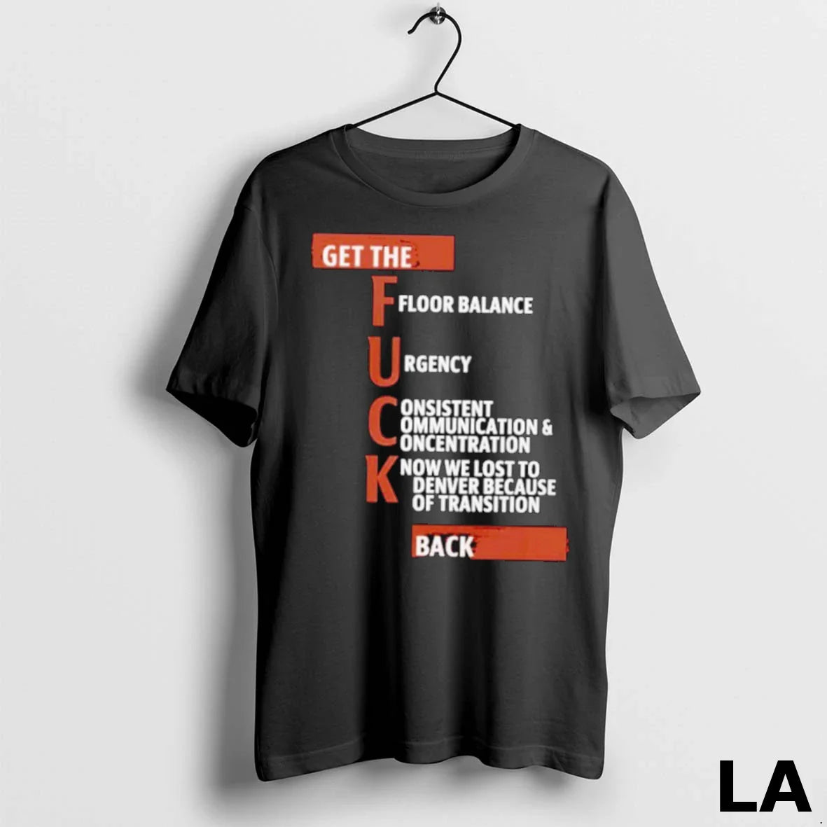 Original Get The Fuck Floor Balance Urgency Consistent