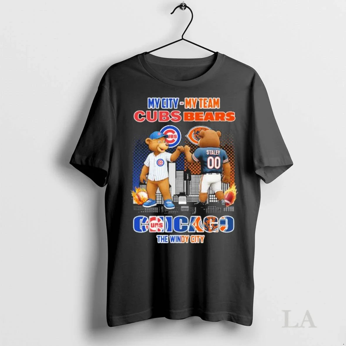 Original My City My Team Cubs And Bears Chicago The Windy City