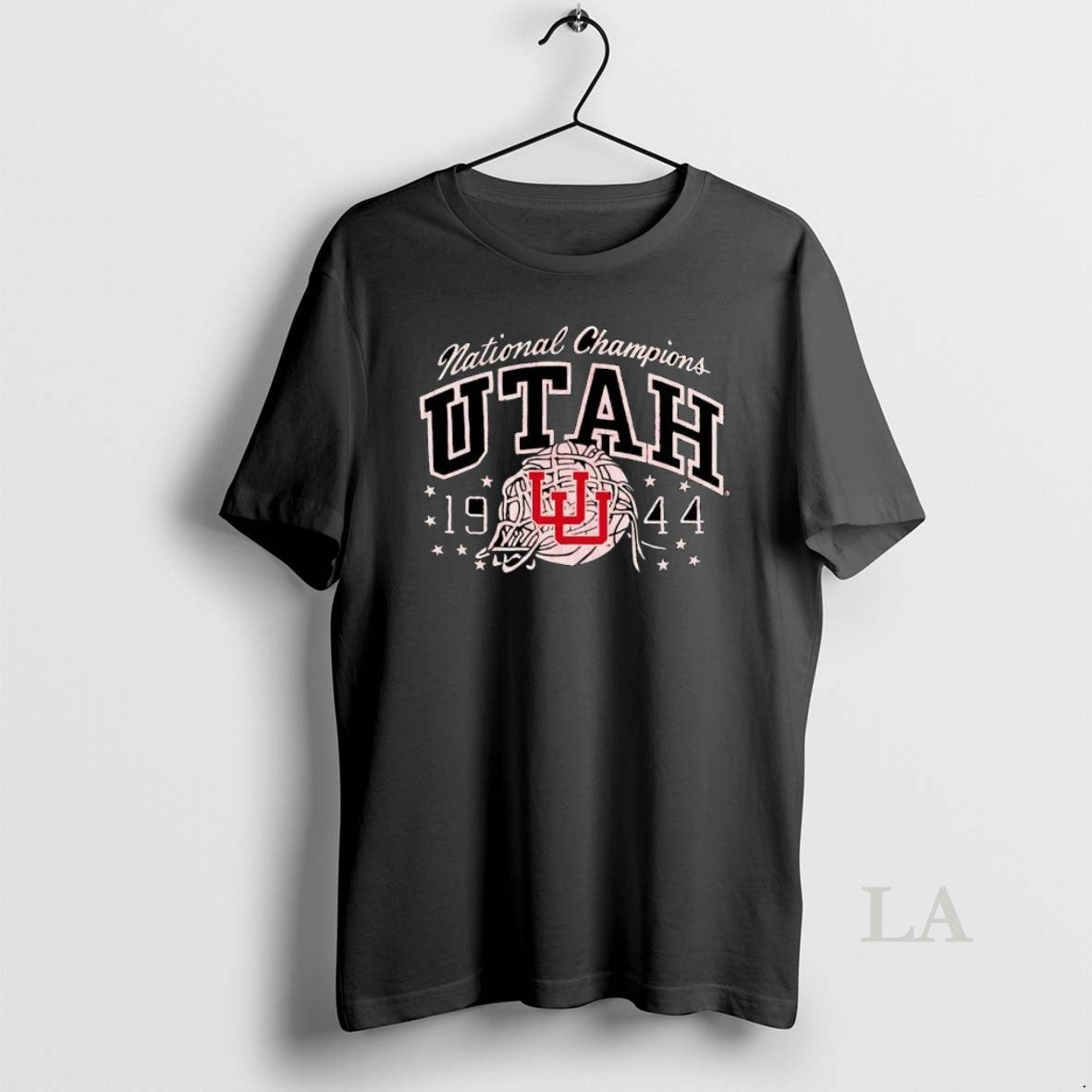 Original Utah National Champions 1944 Basketball Mascot Graphic