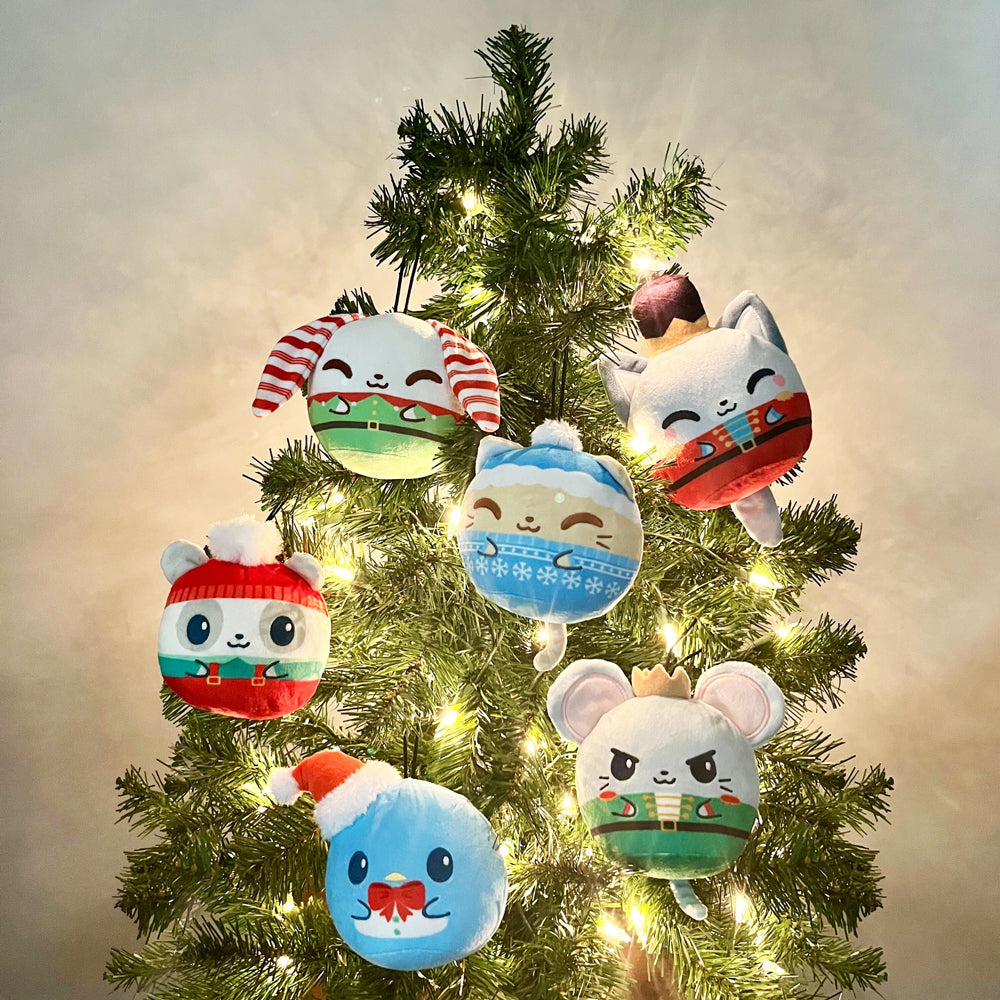 Sweater Cat Plushie Ornament