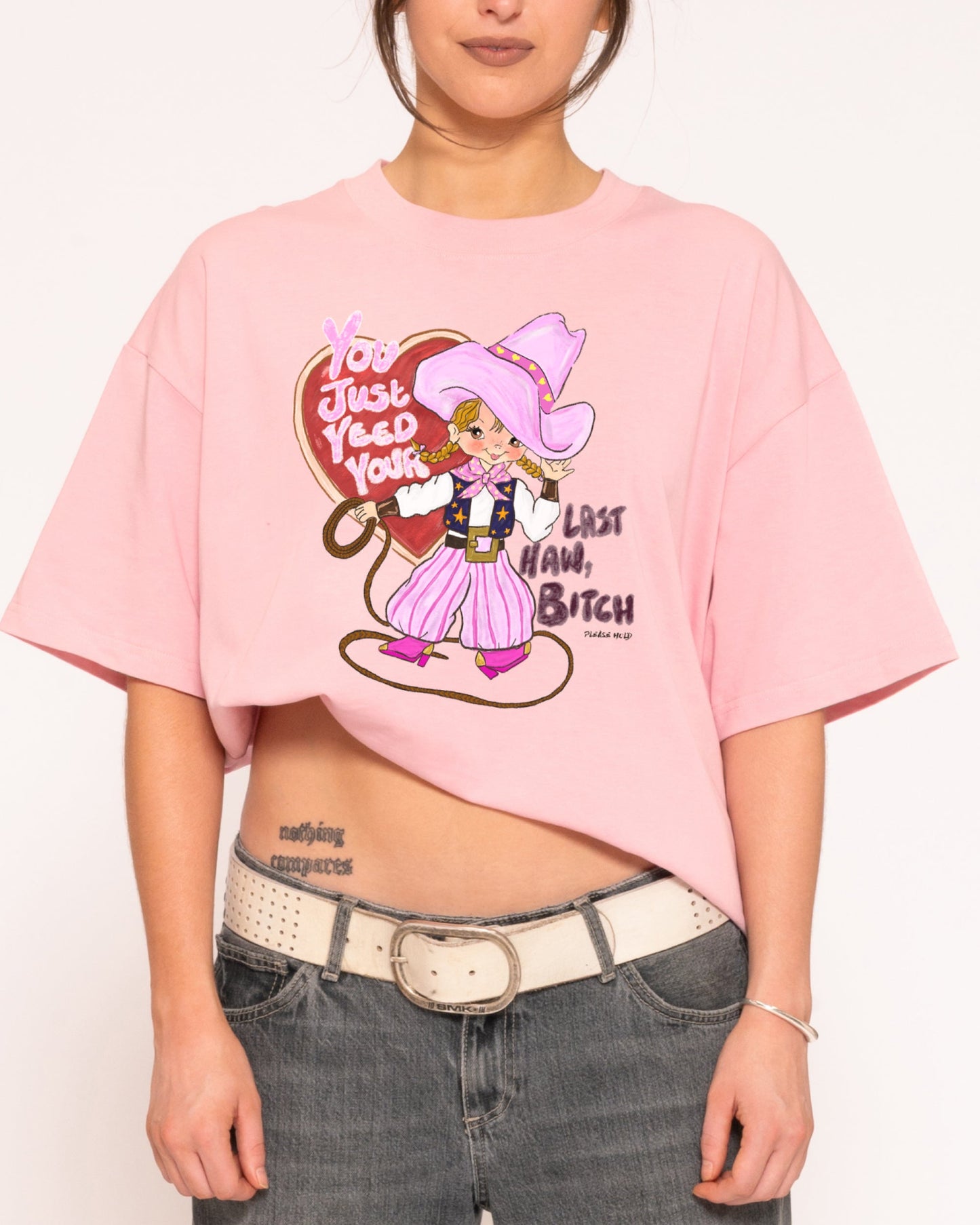 Yeed Your Last Haw Boxy Crop Tee
