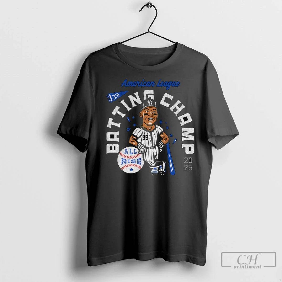 Premium Aaron Judge New York Yankees Mlb Baseball American League Batting Champ 2025