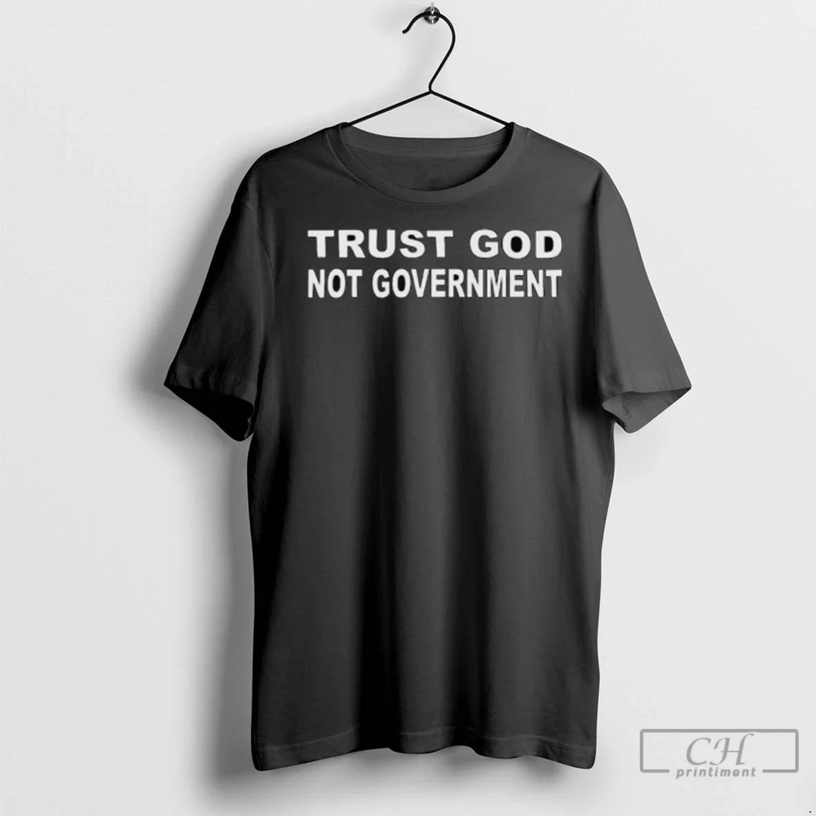 Premium Trust God Not Government Long Sleve