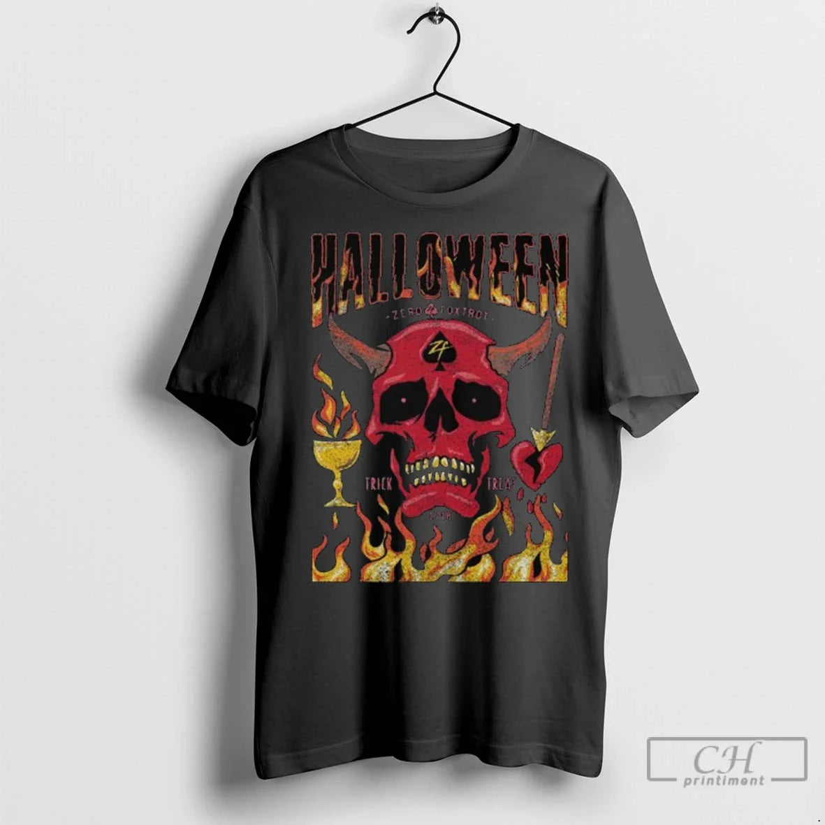 Premium Zero Foxtrot Halloween No Quarter Long Sleve