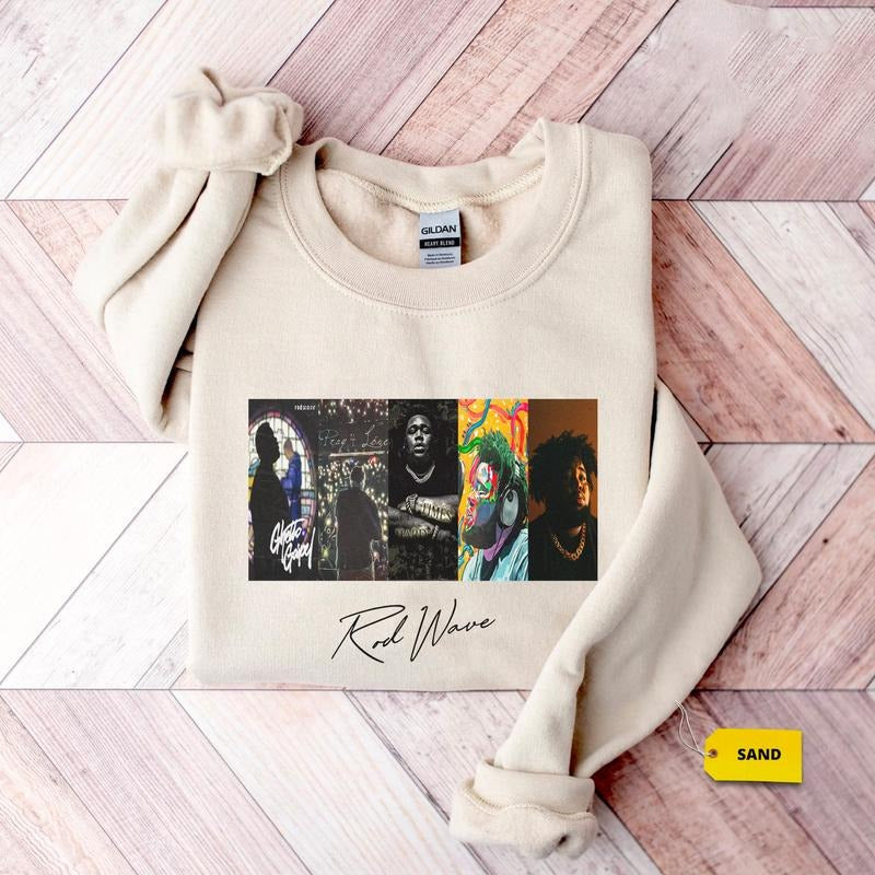 Signature Rod Wave Album Shirt, Rod Wave Merch, Rod Wave Graphic Tee, Last Lap Tour 2024 Shirt Menswear Top Menswear Top