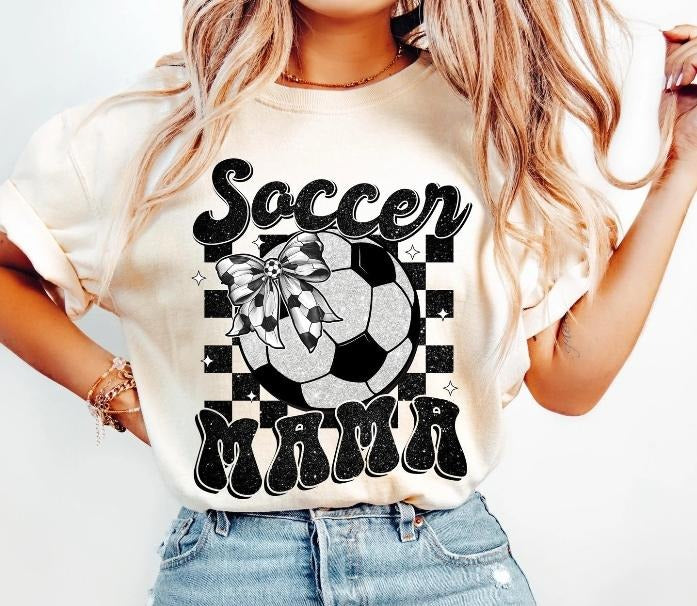 Soccer Mama DTF Transfers - THIS IS NOT A SHIRT