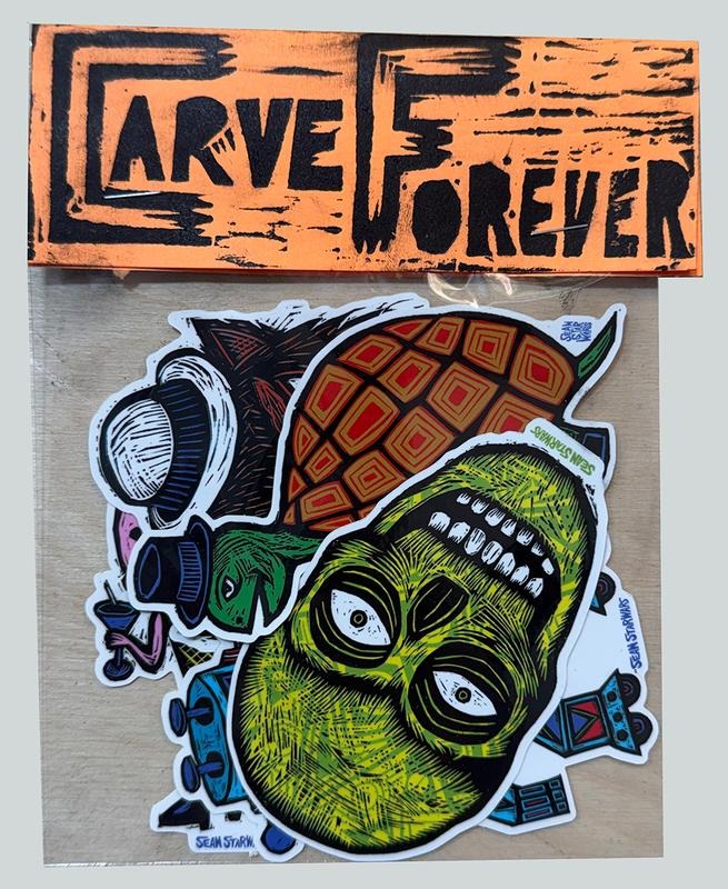 Sticker Pack Five  "4 inch Vinyl Stickers