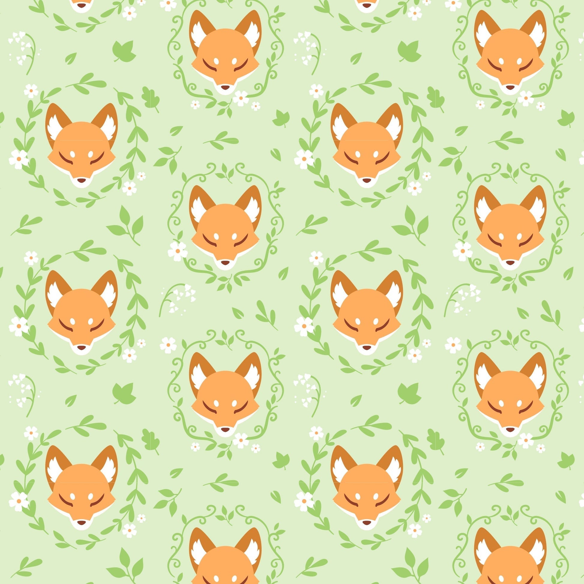Plushiverse Floral Fox Plushie Tote Bag