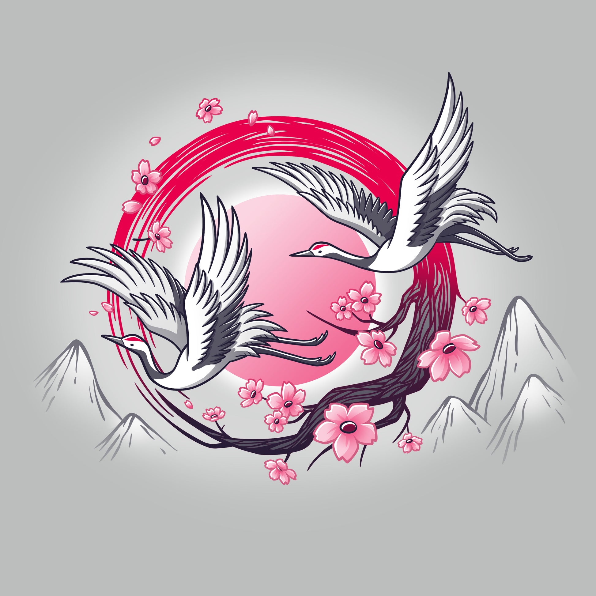 Red-Crowned Cranes