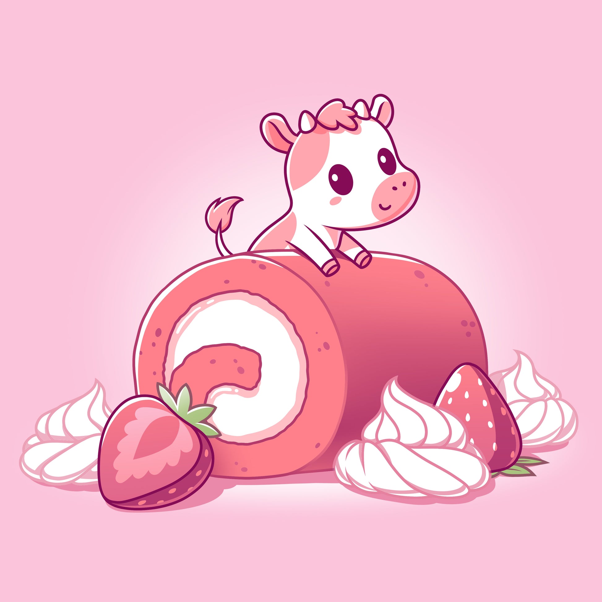 Strawberry Roll Cow