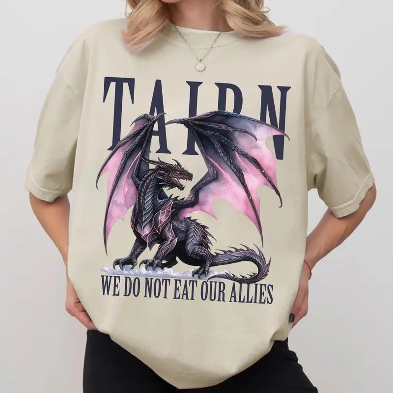 Tairn Fourth Wing shirt, Iron Flame Merch , Basgiath War College, Onyx Storm, Xaden Riorson, Booktok Merch, Romantasy, Bookstagram