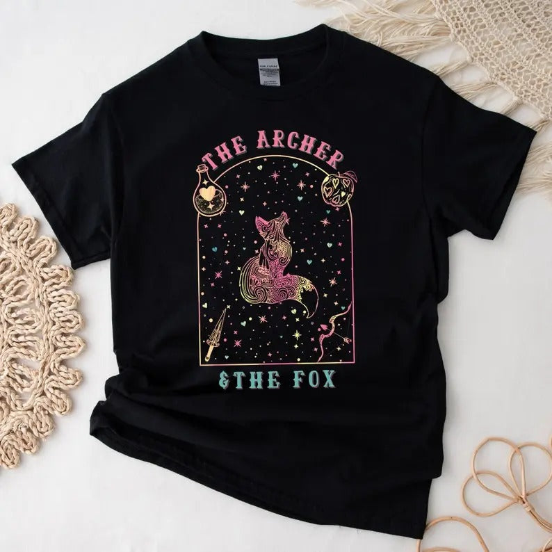 The Ballad of the Archer and the Fox Once Upon a Broken Heart Evangeline Fox Jacks Prince of Hearts Classic Unisex Crewneck T-shirt  Cotton Short Sleeve Tshirt