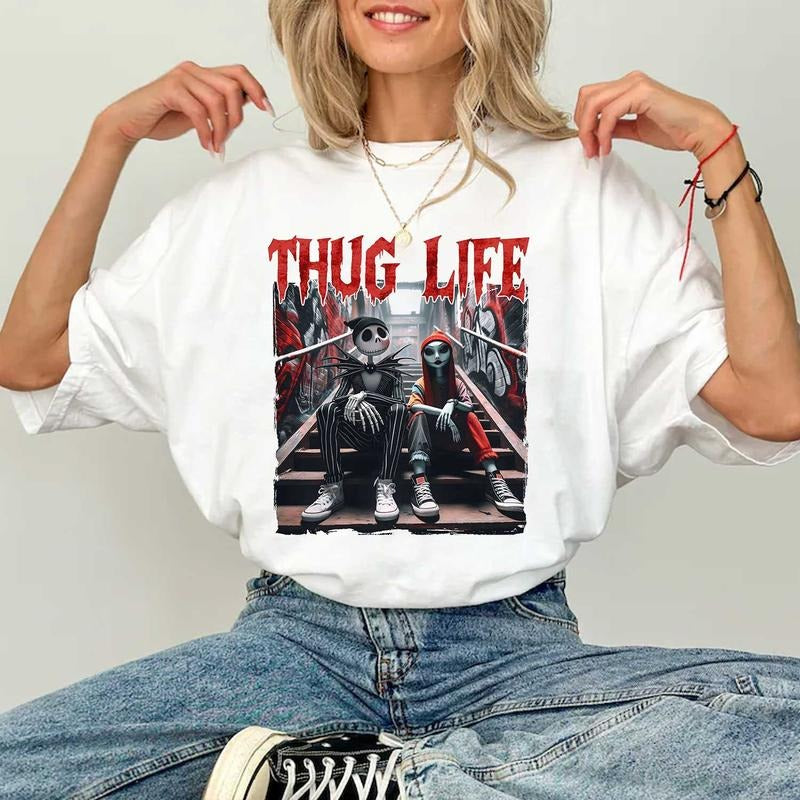 Thuglife Halloween Shirt, Hallowen Shirt,  Cute Fall Shirt, Spooky Season