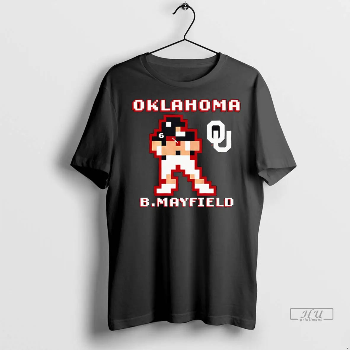Trending Baker Mayfield Retro Baller Oklahoma Football Video Games T Shirts